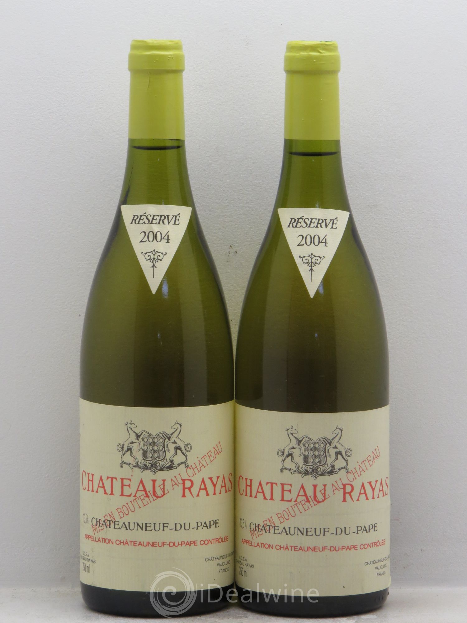 Châteauneuf-du-Pape Château Rayas Emmanuel Reynaud 2004 - Lot de 2 bouteilles - 0