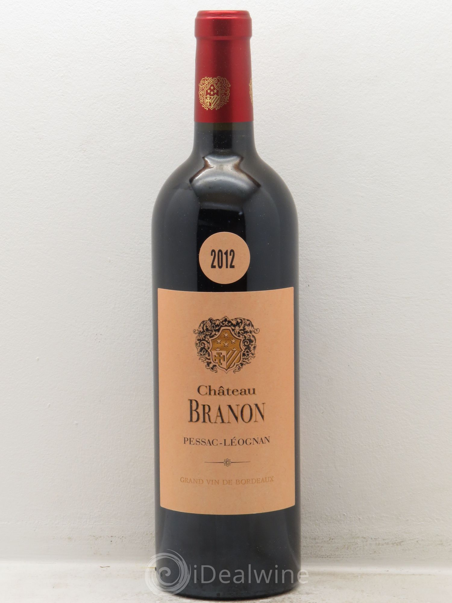 Pessac-Léognan Branon 2012 - Lot de 6 bouteilles - 0