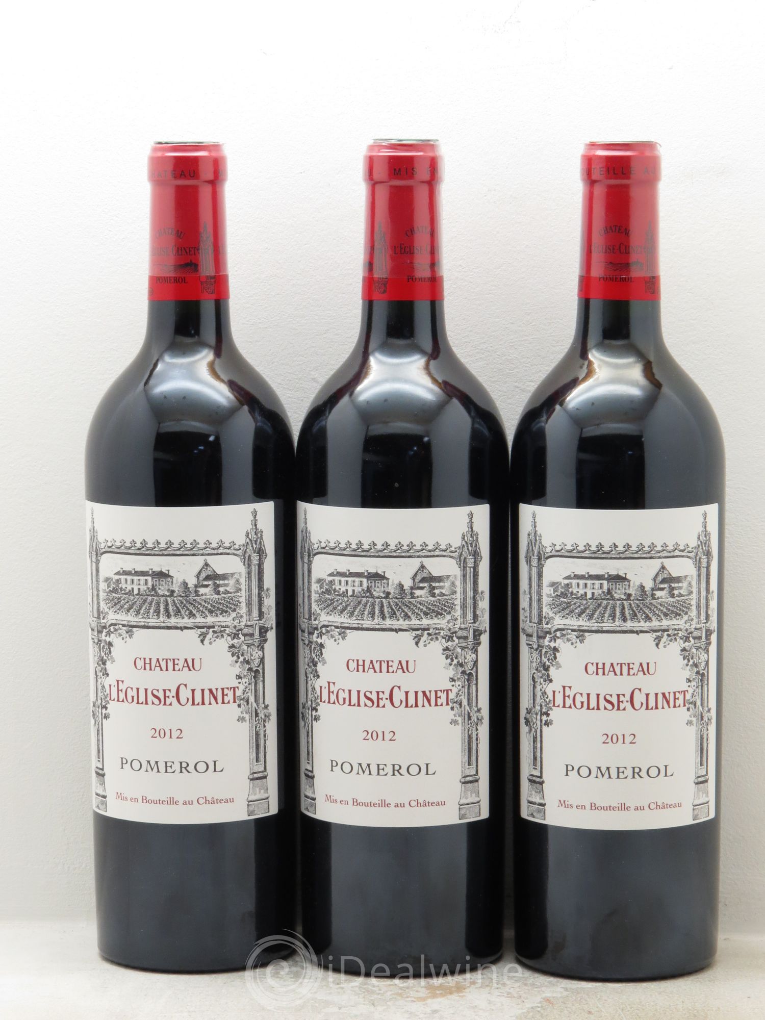 Château l' Église Clinet 2012 - Lot de 6 bouteilles - 2