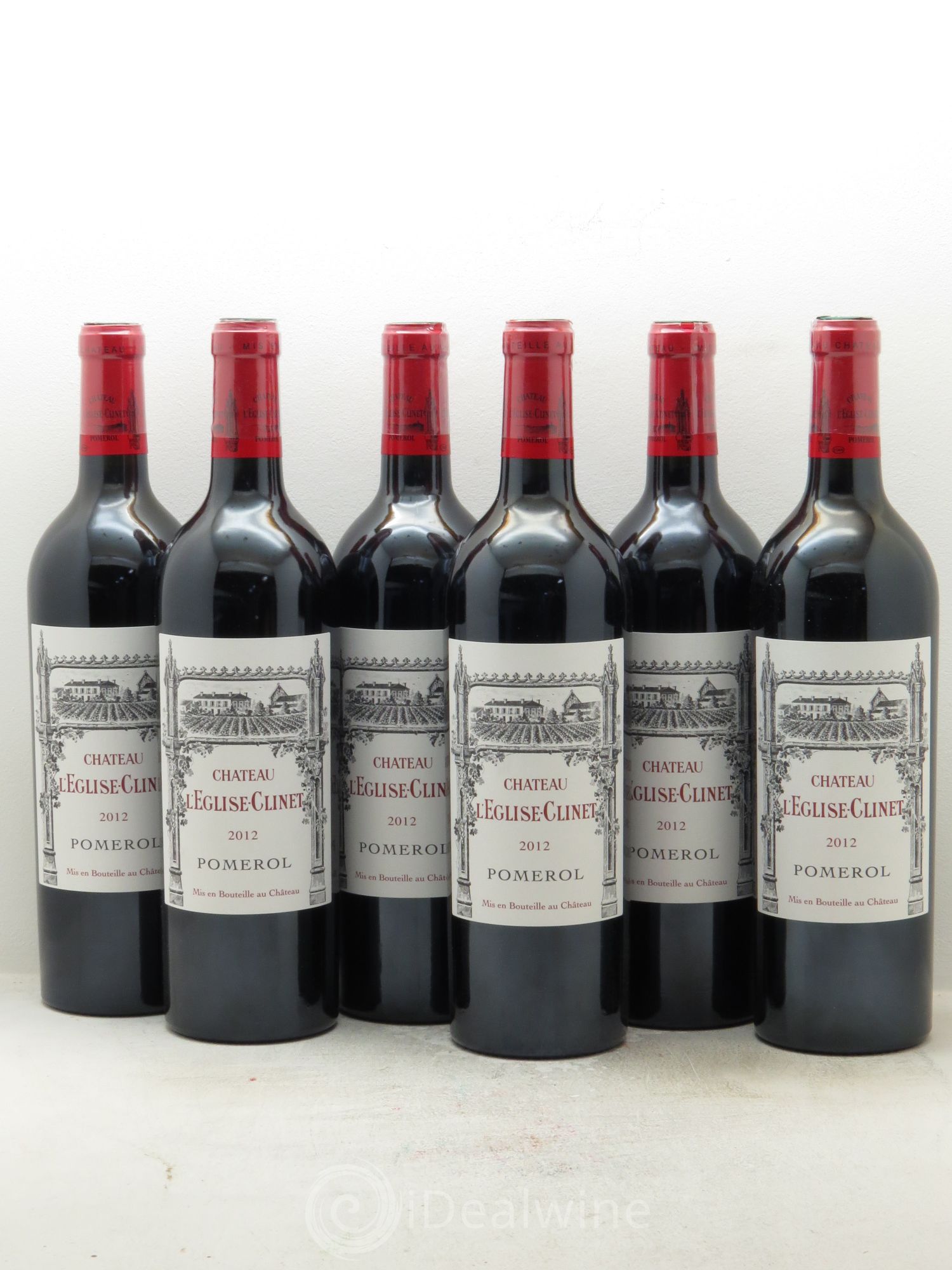 Château l' Église Clinet 2012 - Lot de 6 bouteilles - 0