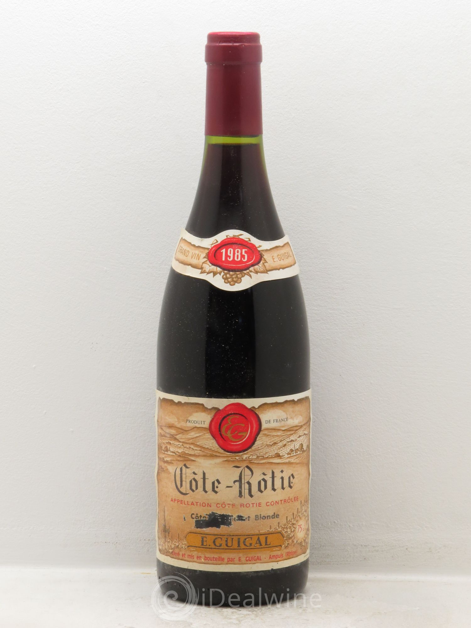 Côte-Rôtie Côtes Brune et Blonde Guigal 1985 - Lot de 6 bouteilles - 0