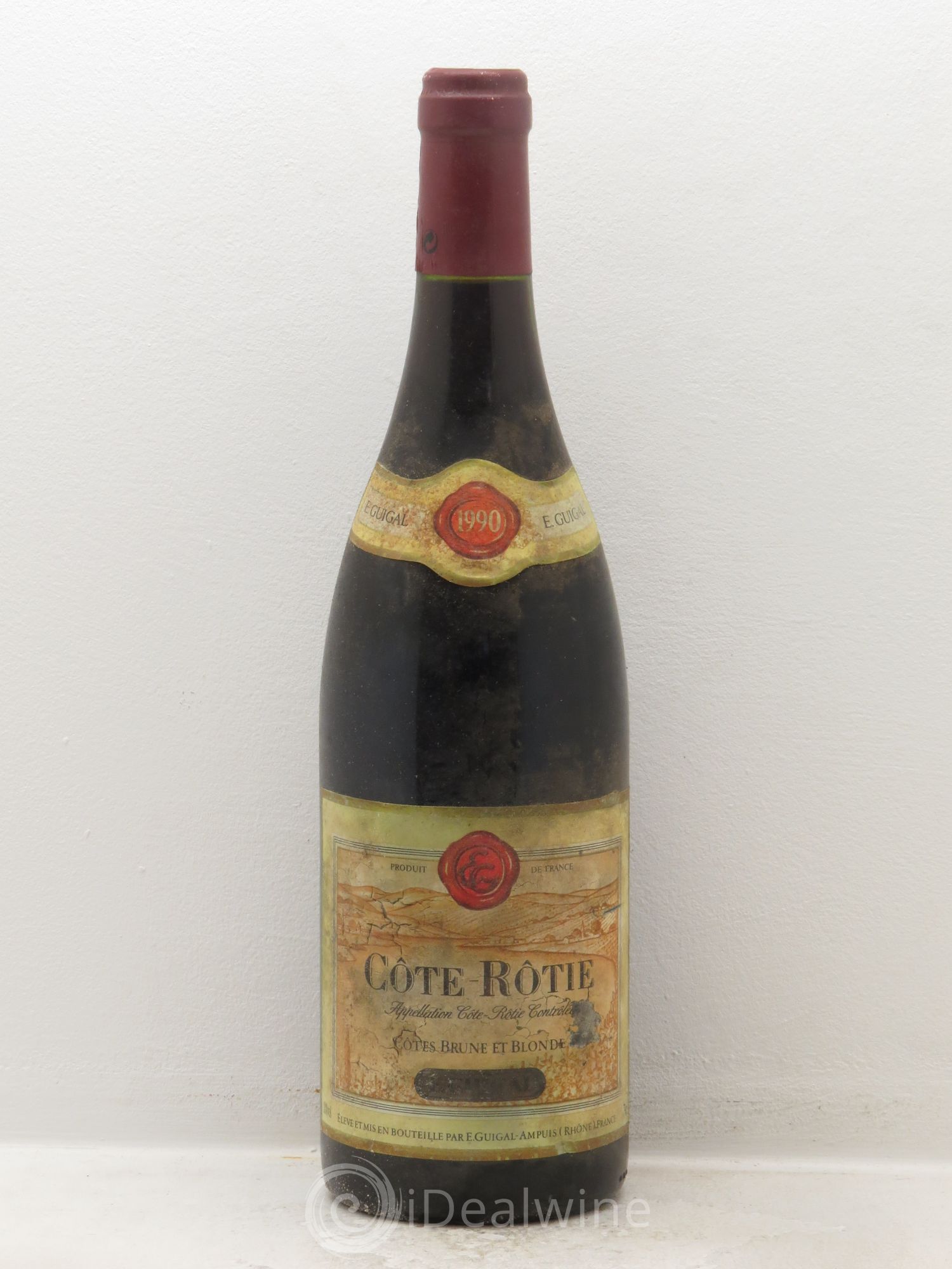 Côte-Rôtie Côtes Brune et Blonde Guigal 1990 - Lot de 6 bouteilles - 0