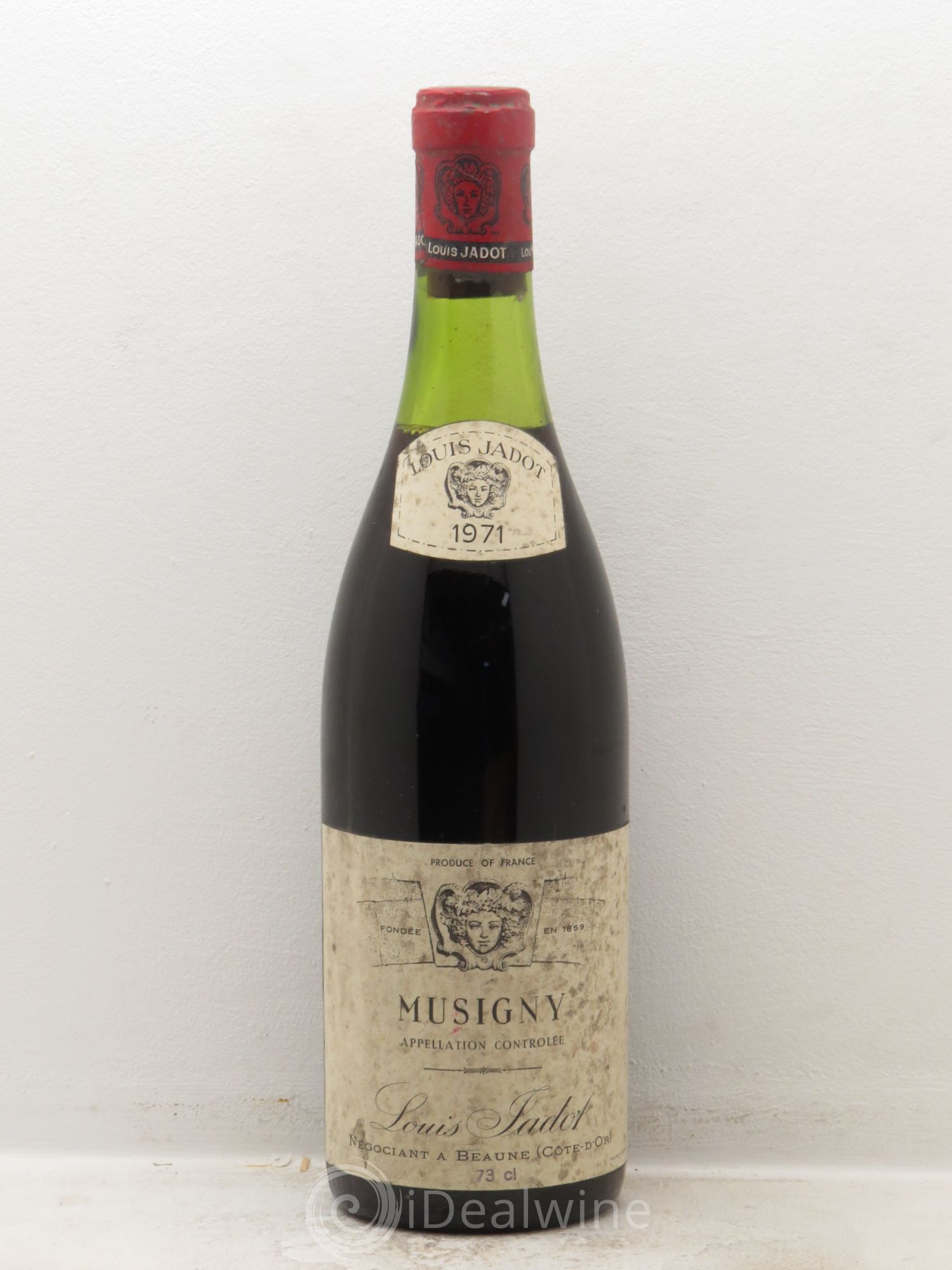 Musigny Grand Cru Louis Jadot (Domaine) 1971 - Lot de 1 bouteille - 0