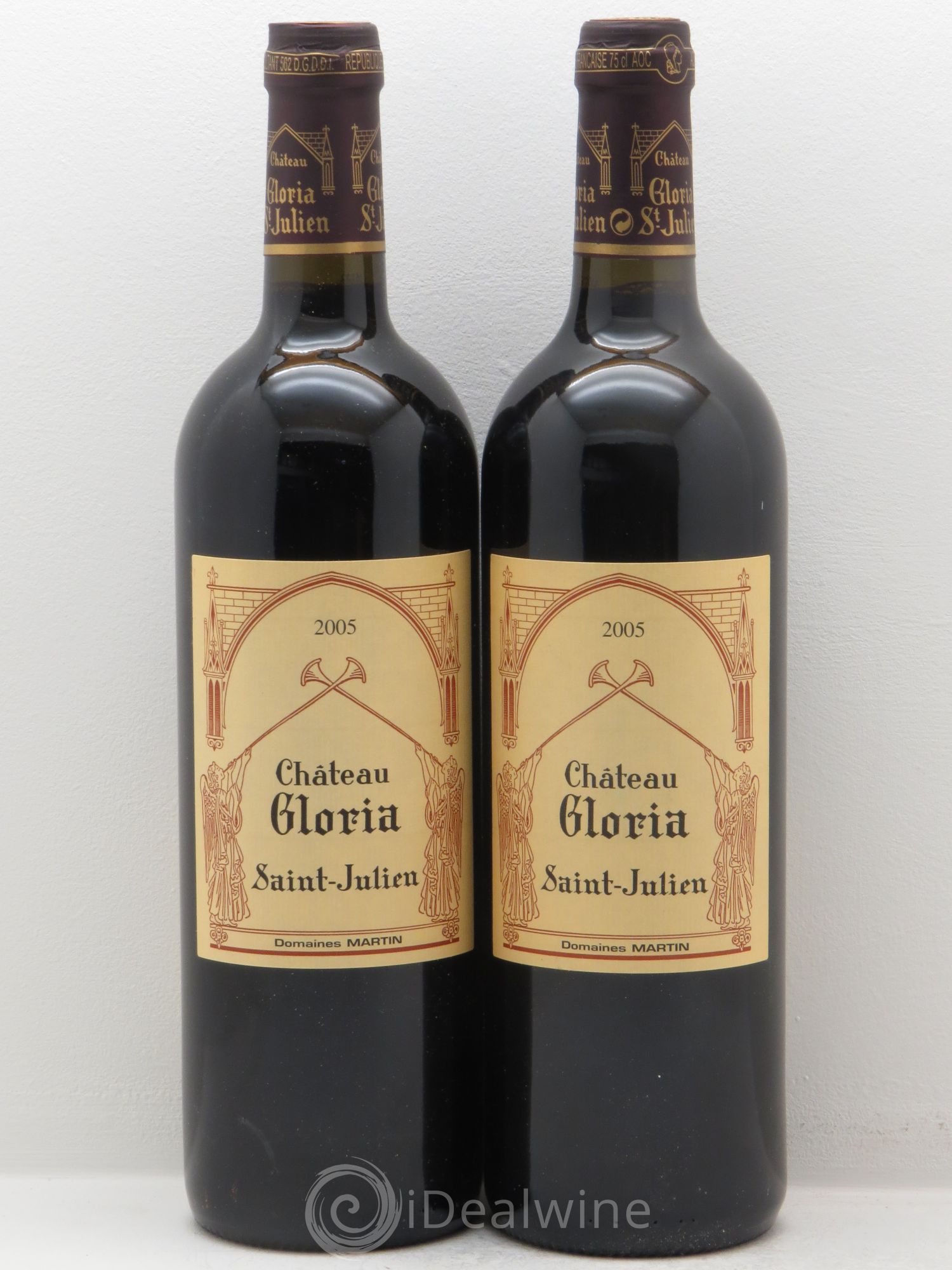 Château Gloria 2005 - Lot de 2 bouteilles - 0