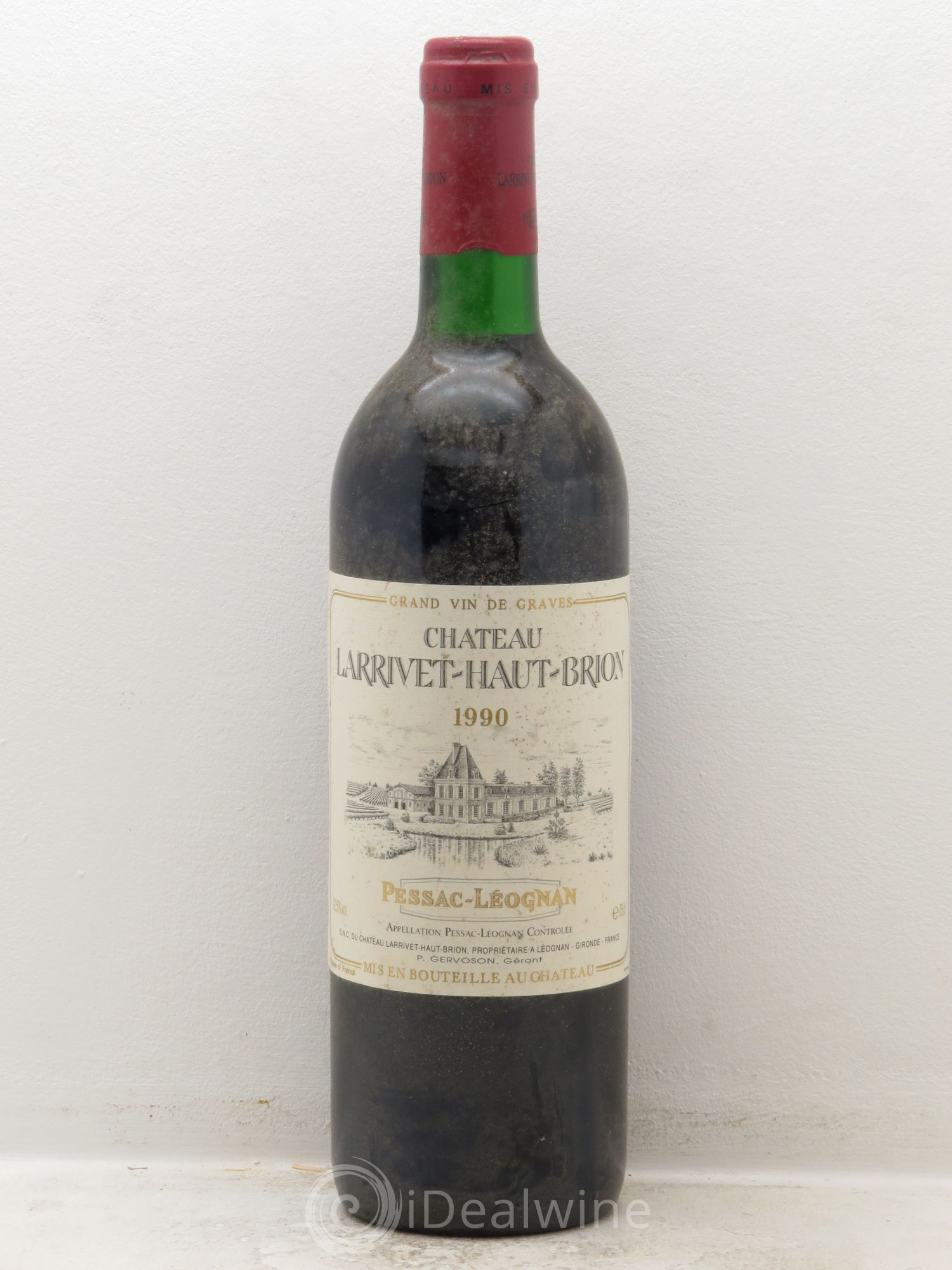 Château Larrivet Haut-Brion 1990 - Lot de 6 bouteilles - 0