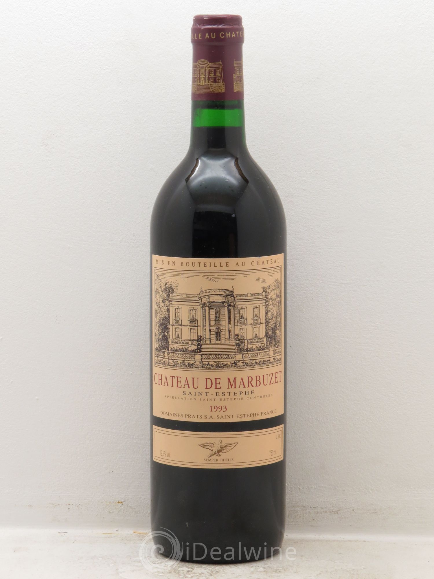 Château de Marbuzet Cru Bourgeois 1993 - Lot de 1 bouteille - 0