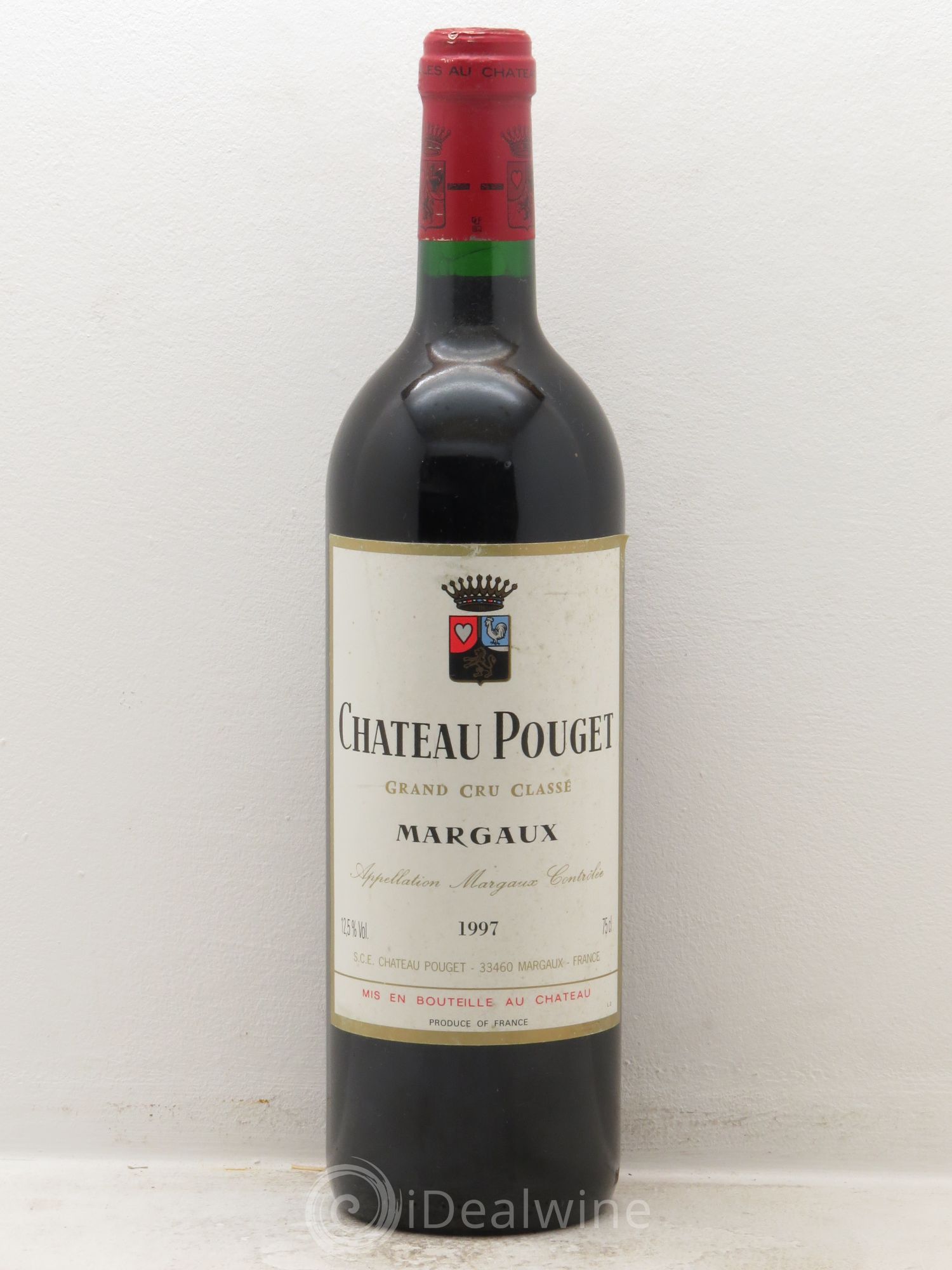 Château Pouget 4ème Grand Cru Classé 1997 - Lot de 1 bouteille - 0