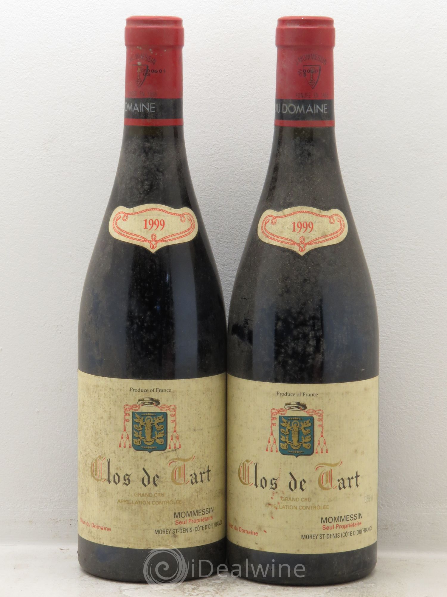 Clos de Tart Grand Cru Clos de Tart 1999 - Lot de 2 bouteilles - 0
