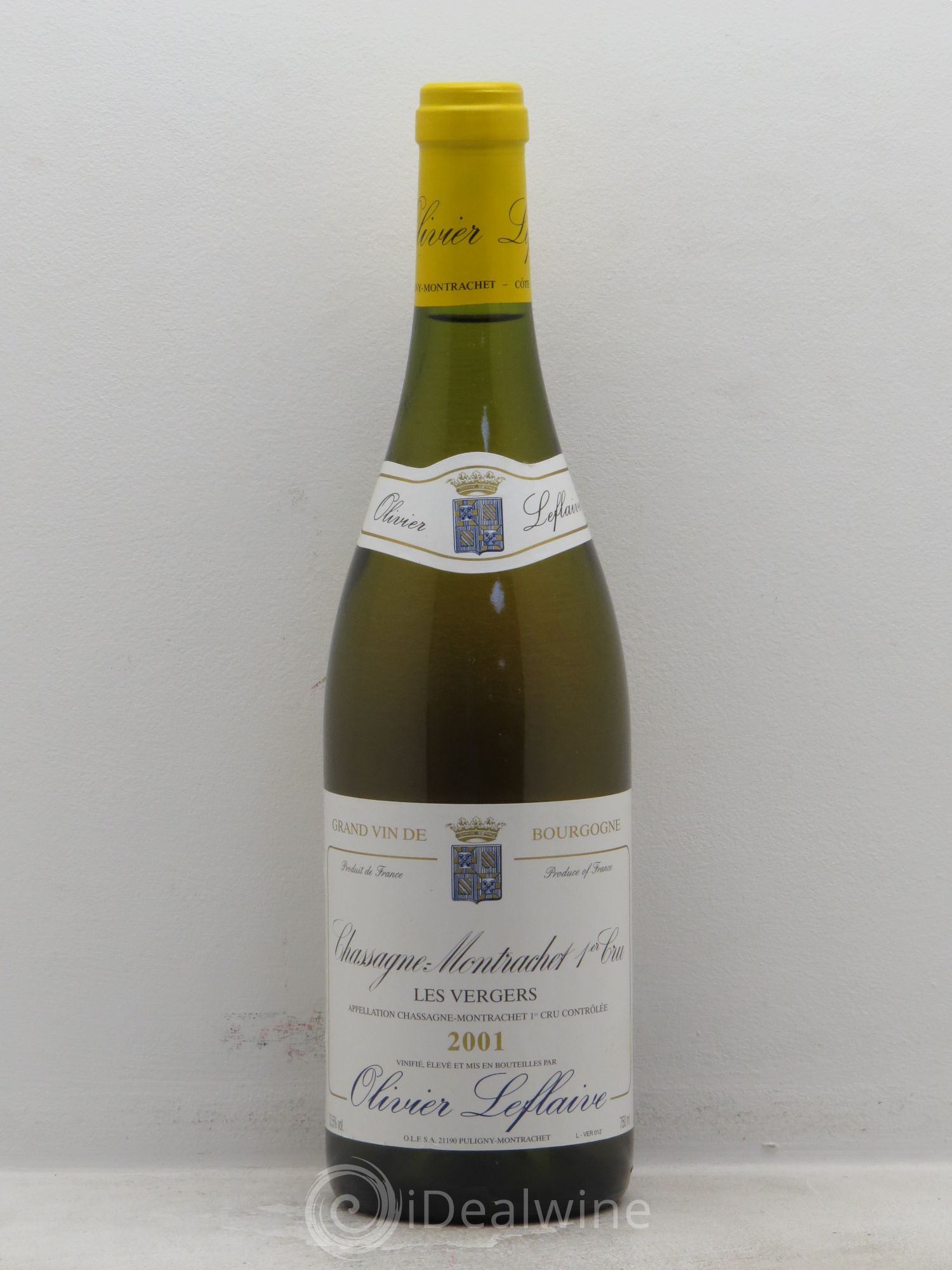 Chassagne-Montrachet 1er Cru 2001 - Lot de 1 bouteille - 0