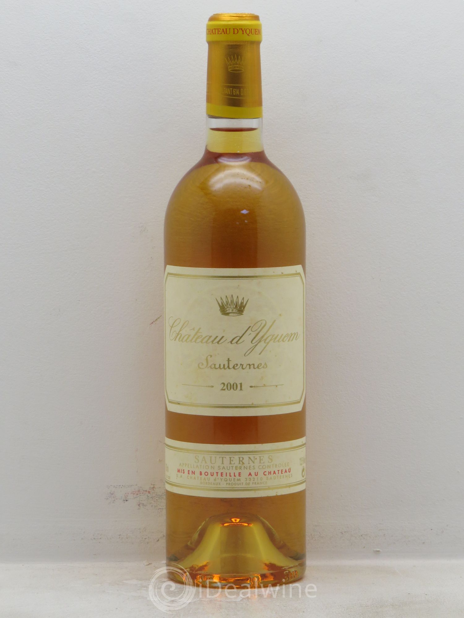 Château d' Yquem 1er Cru Classé Supérieur 2001 - Lotto di 1 bottiglia - 0