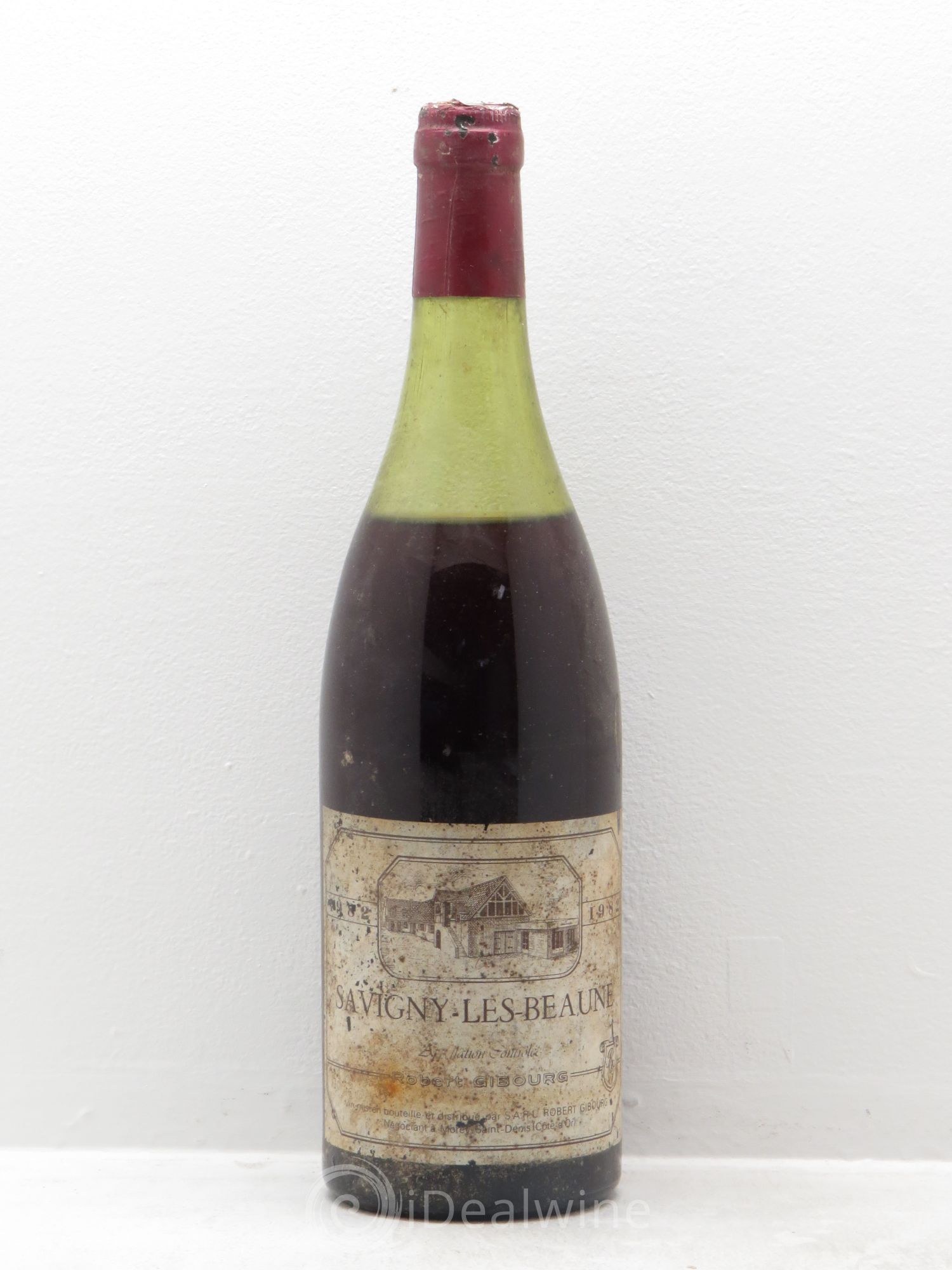 Savigny-lès-Beaune Domaine Gibourg 1982 - Posten von 1 Flasche - 0