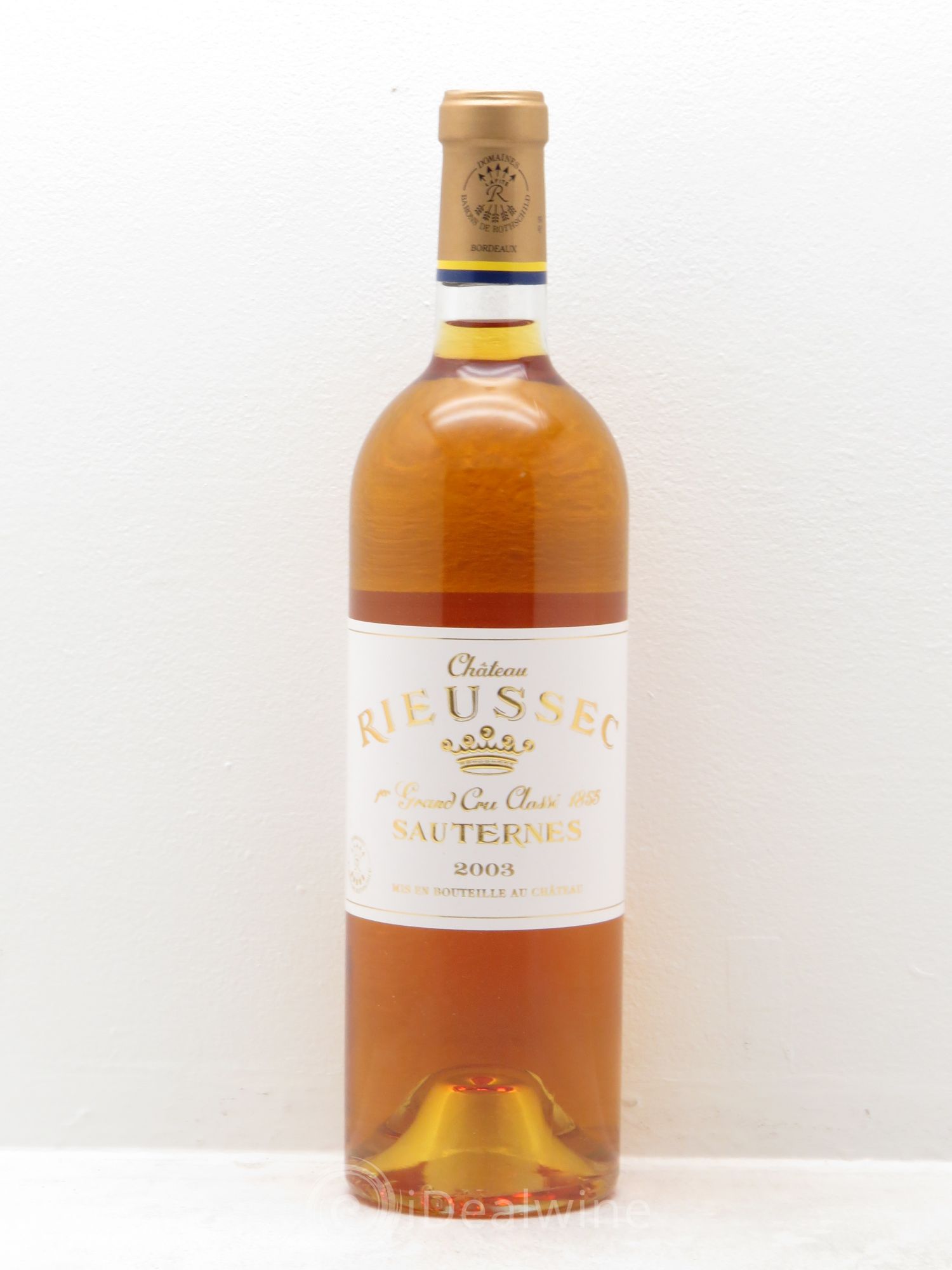 Château Rieussec 1er Grand Cru Classé 2003 - Posten von 1 Flasche - 0