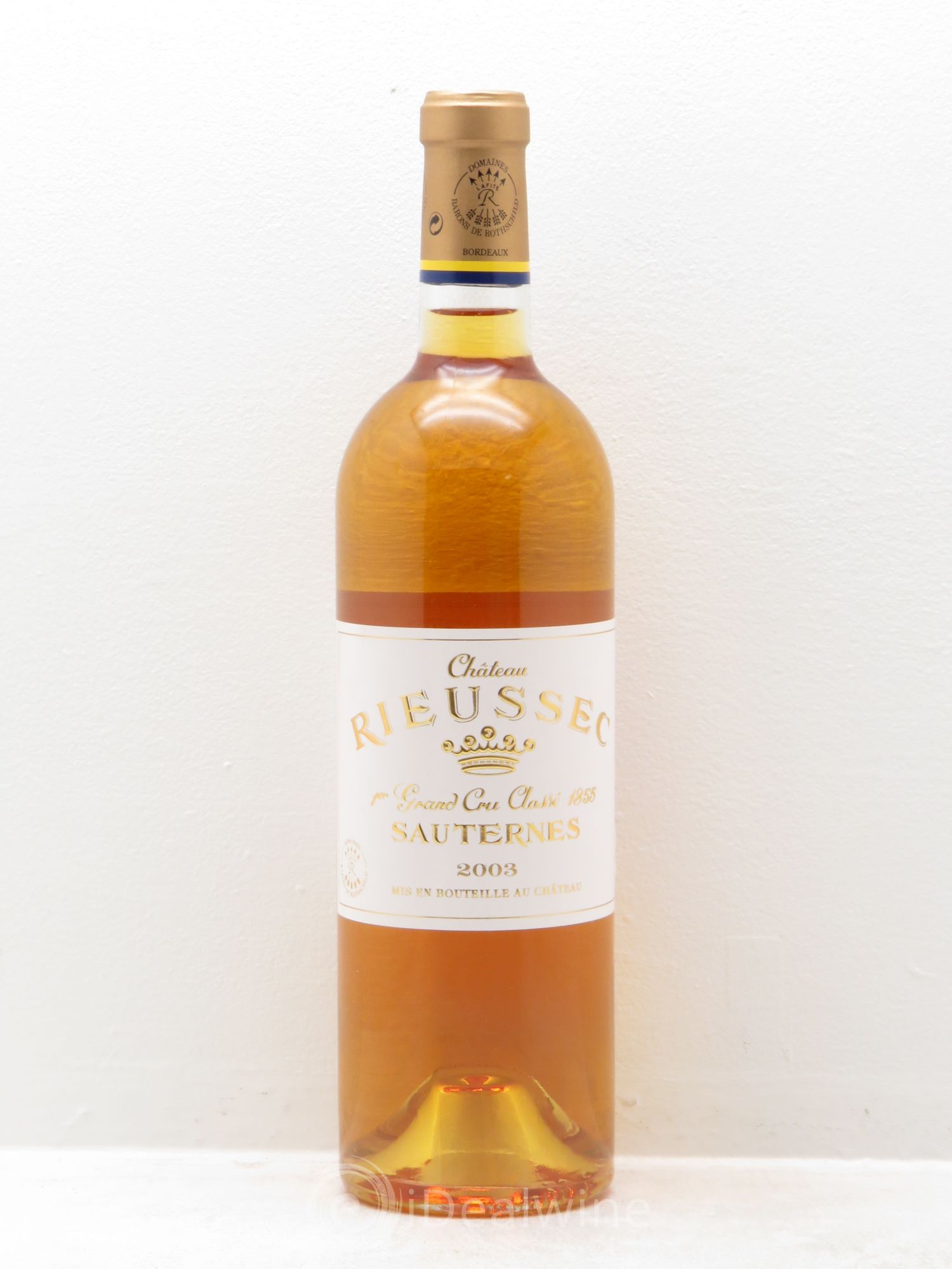 Château Rieussec 1er Grand Cru Classé 2003 - Posten von 1 Flasche - 0