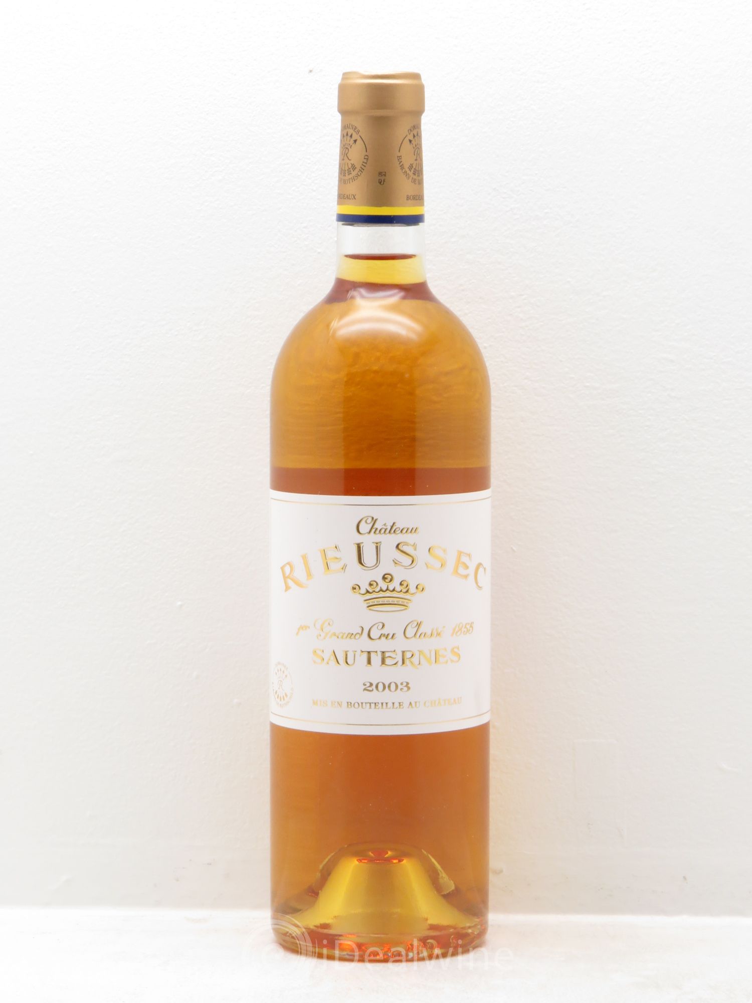 Château Rieussec 1er Grand Cru Classé 2003 - Posten von 1 Flasche - 0