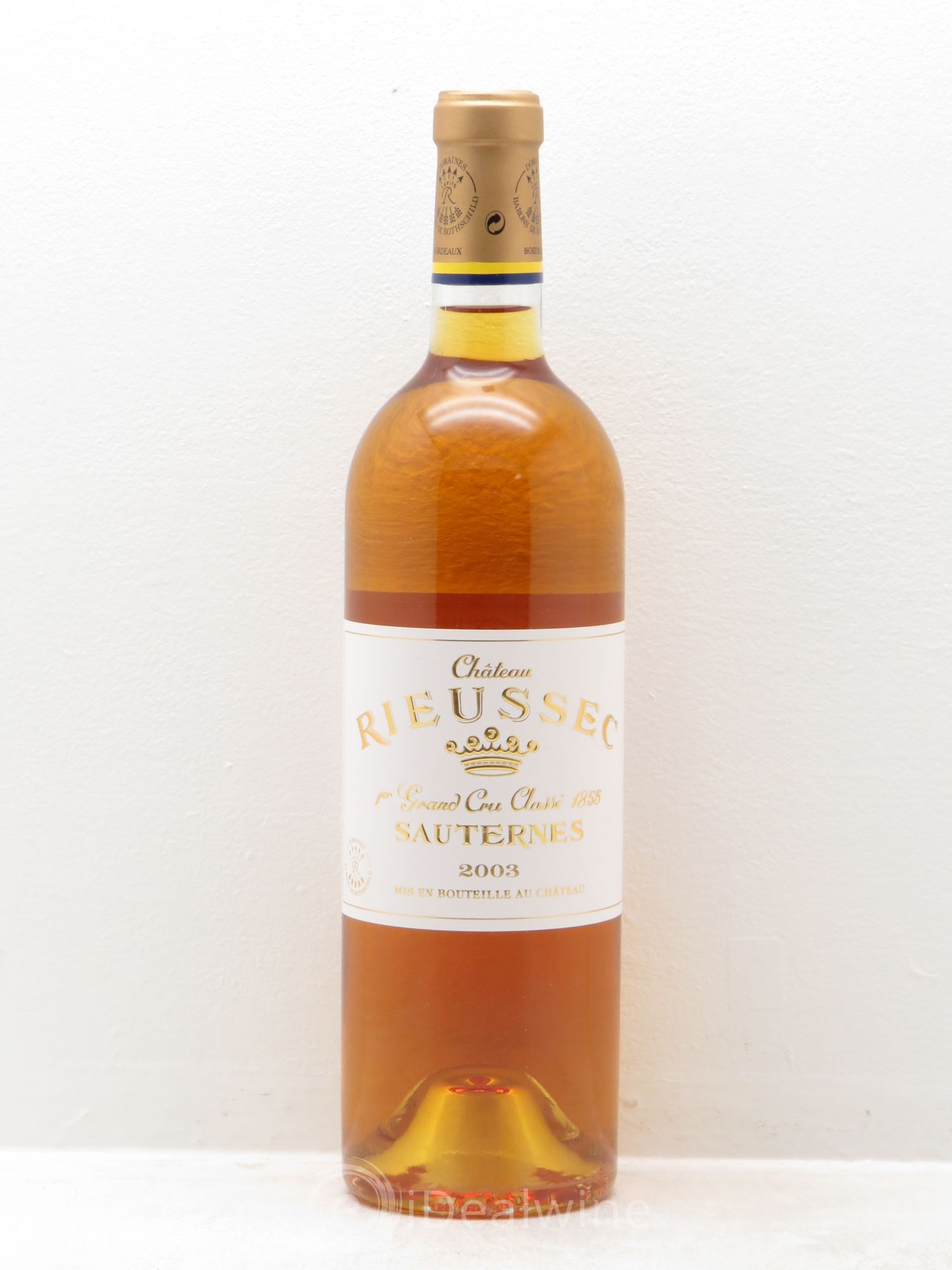 Château Rieussec 1er Grand Cru Classé 2003 - Posten von 1 Flasche - 0