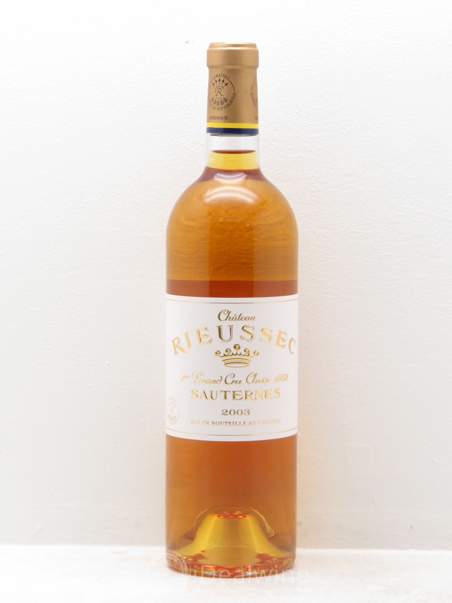 Château Rieussec 1er Grand Cru Classé 2003 - Posten von 1 Flasche - 0