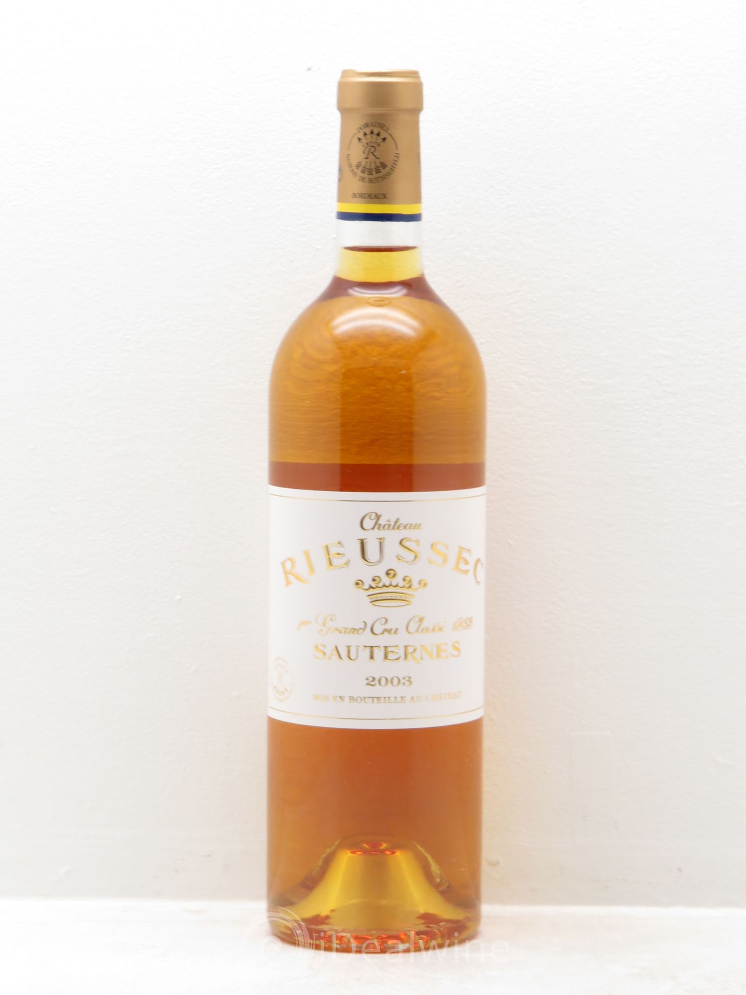 Château Rieussec 1er Grand Cru Classé 2003 - Posten von 1 Flasche - 0
