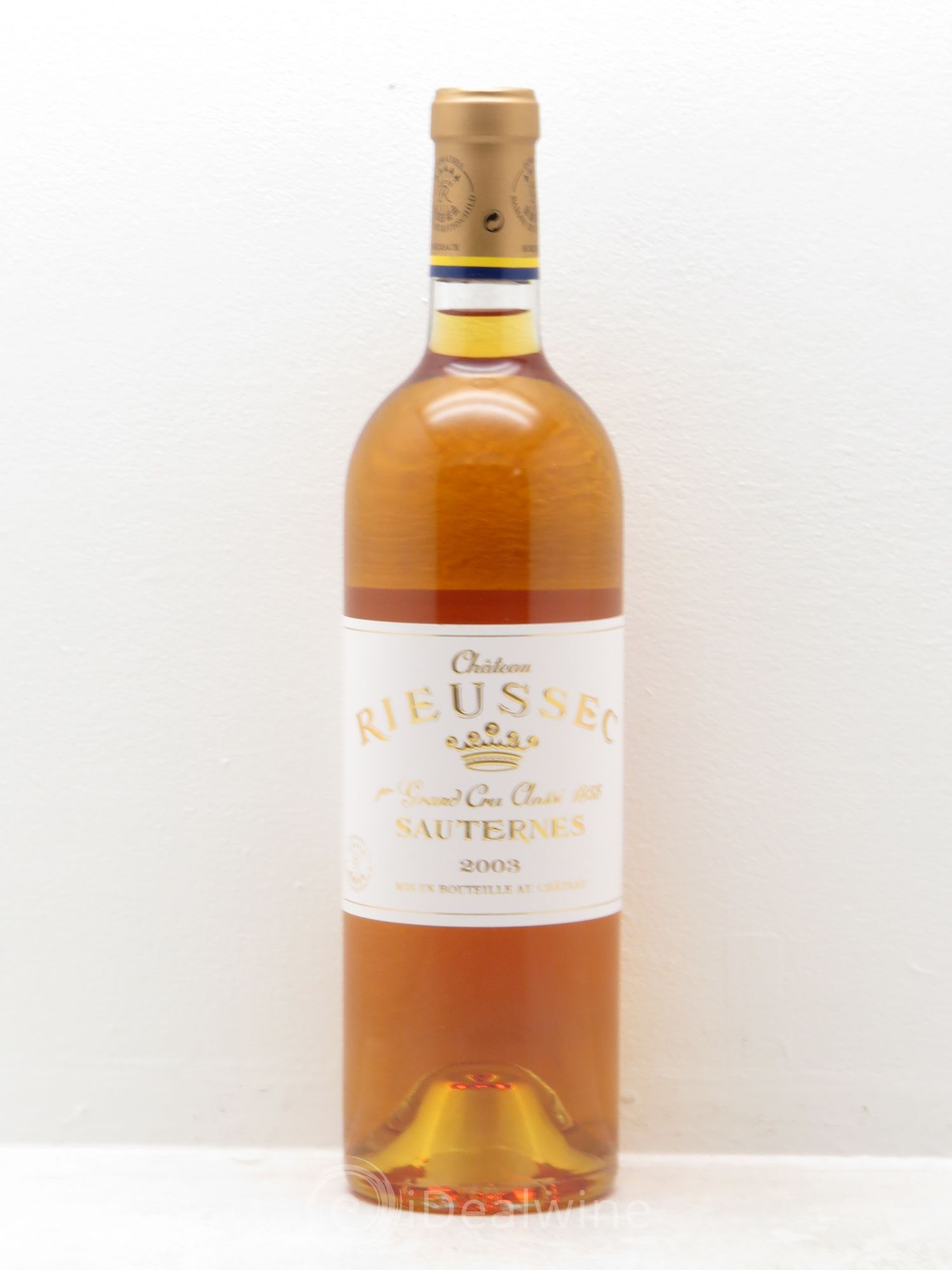 Château Rieussec 1er Grand Cru Classé 2003 - Posten von 1 Flasche - 0