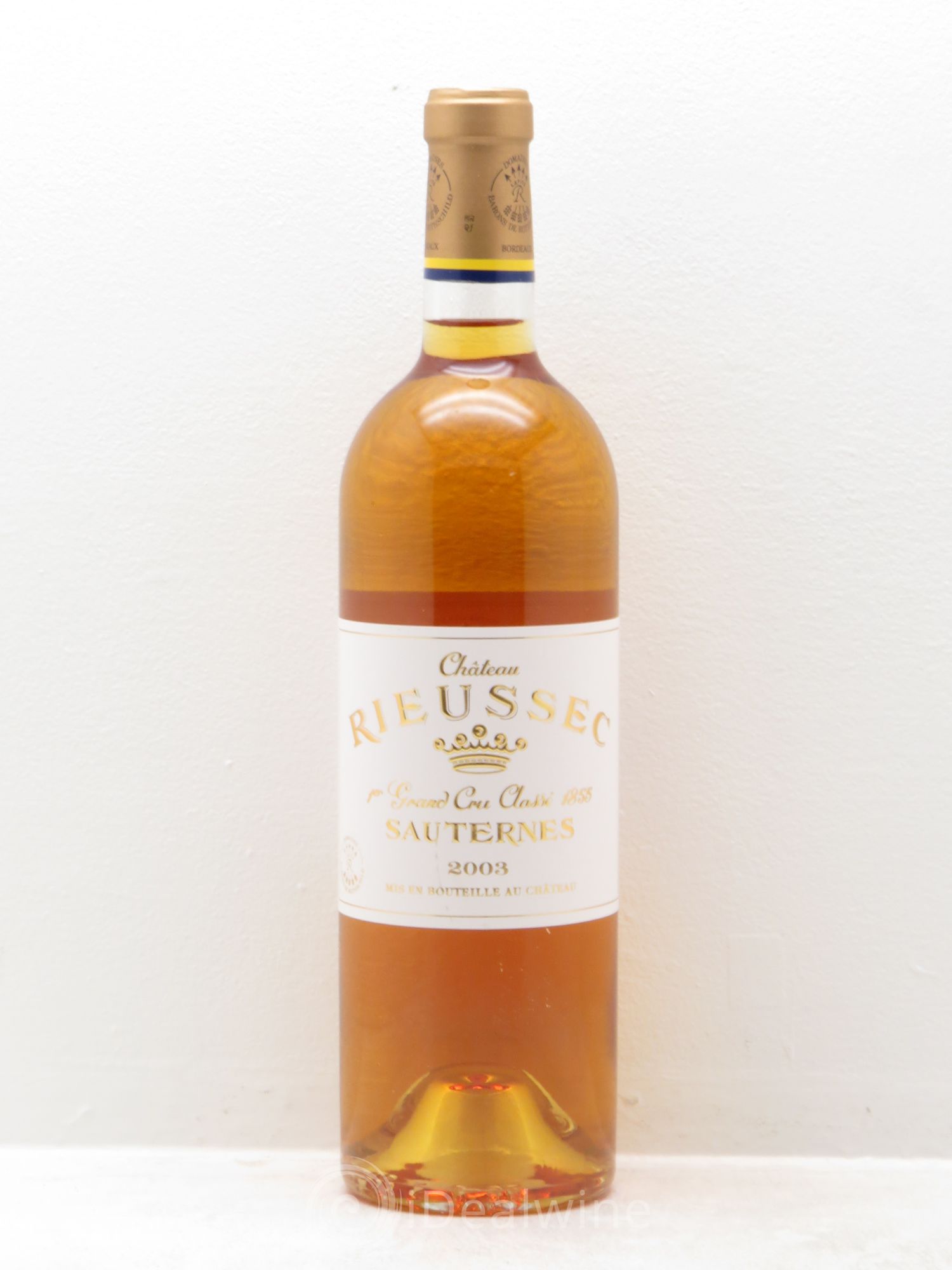 Château Rieussec 1er Grand Cru Classé 2003 - Posten von 1 Flasche - 0
