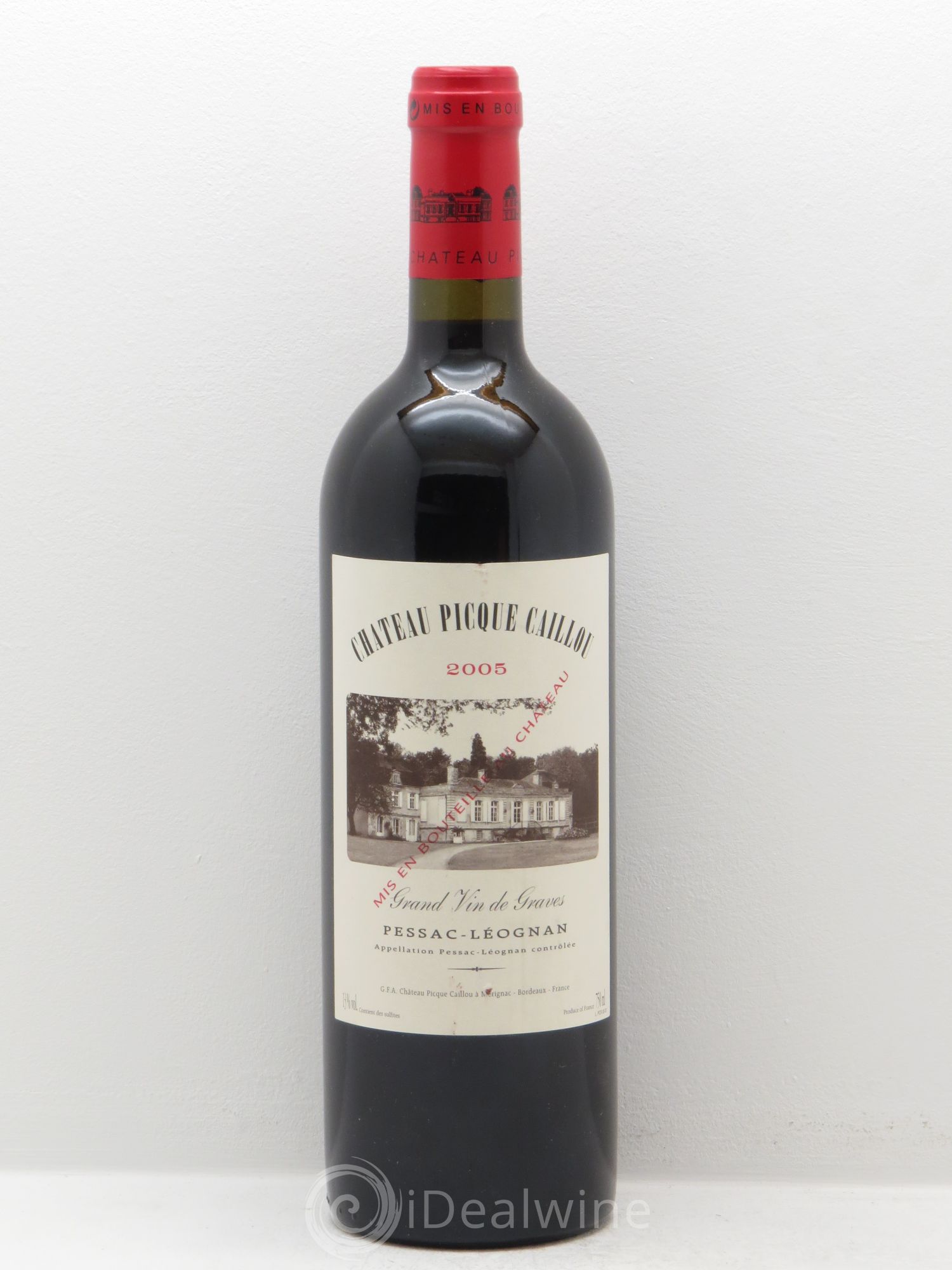 Château Picque Caillou 2005 - Lot de 6 bouteilles - 0