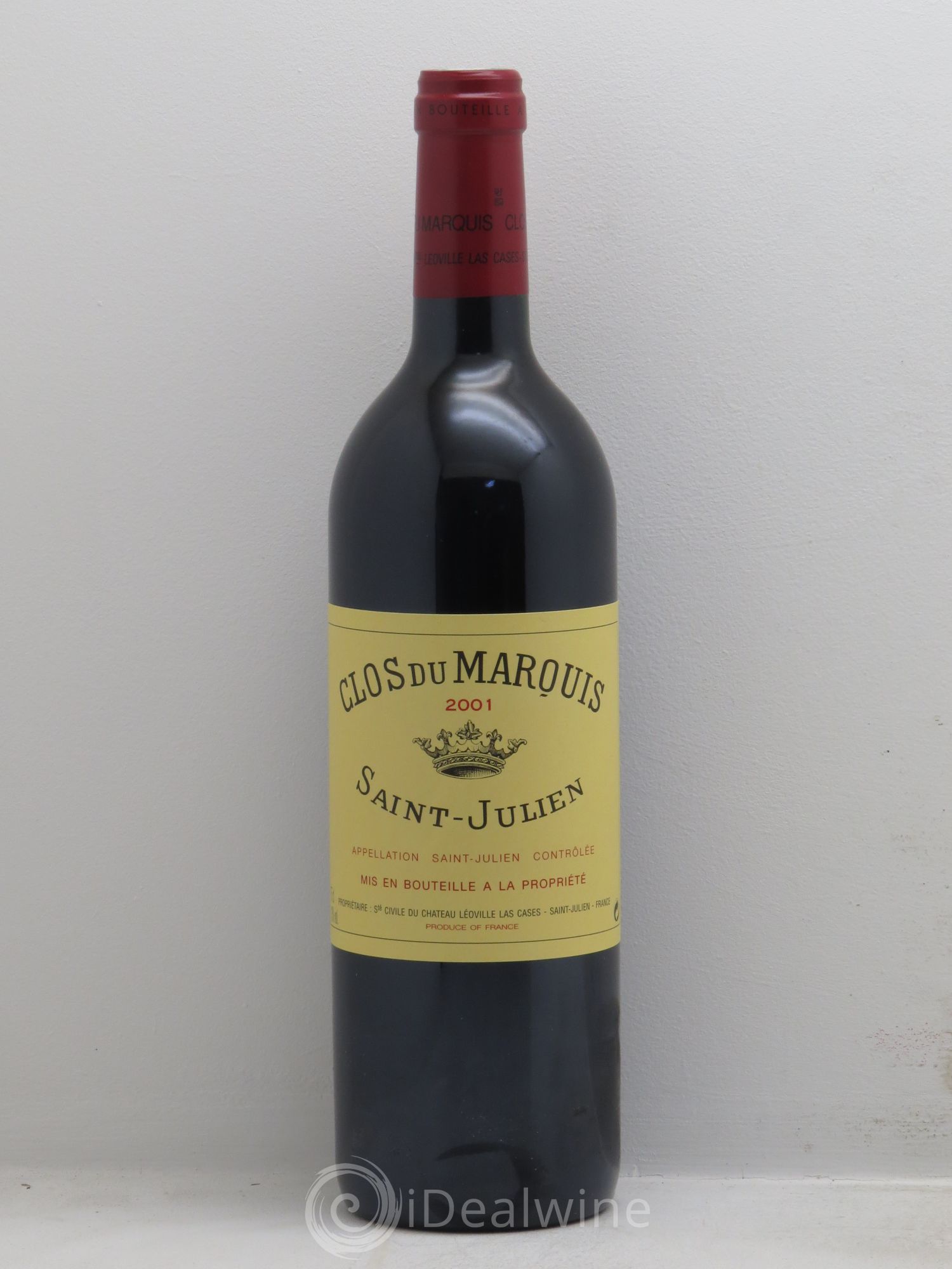 Clos du Marquis 2001 - Lot de 6 bouteilles - 0
