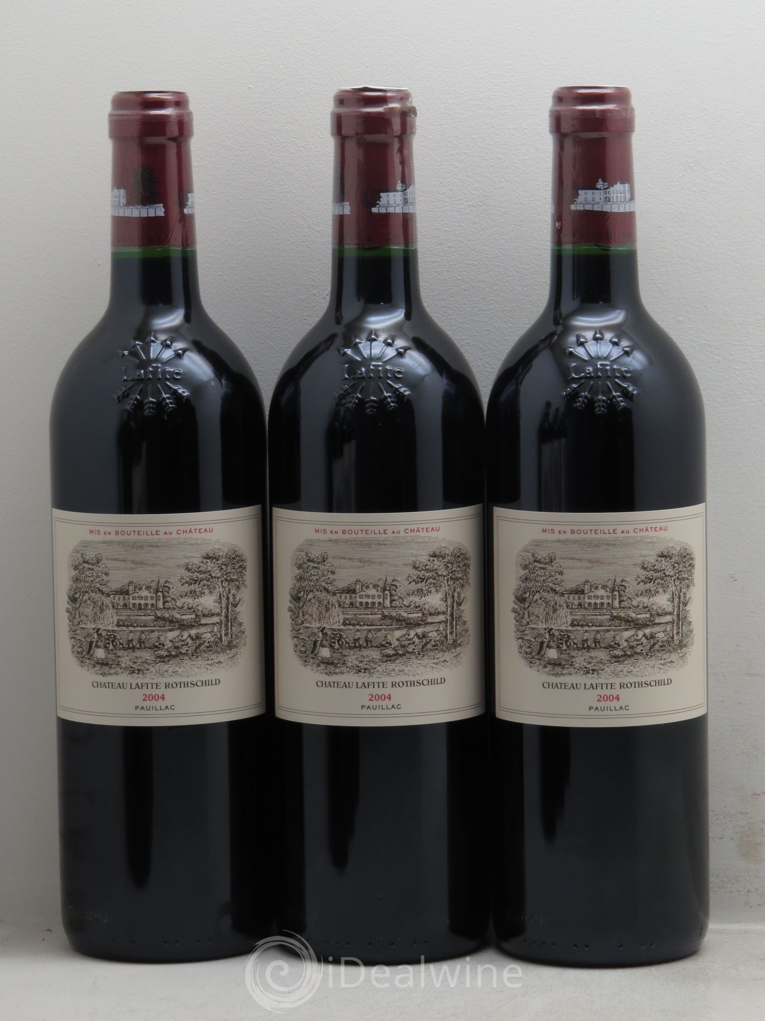 Château Lafite Rothschild 1er Grand Cru Classé 2004 - Lot de 6 bouteilles - 1