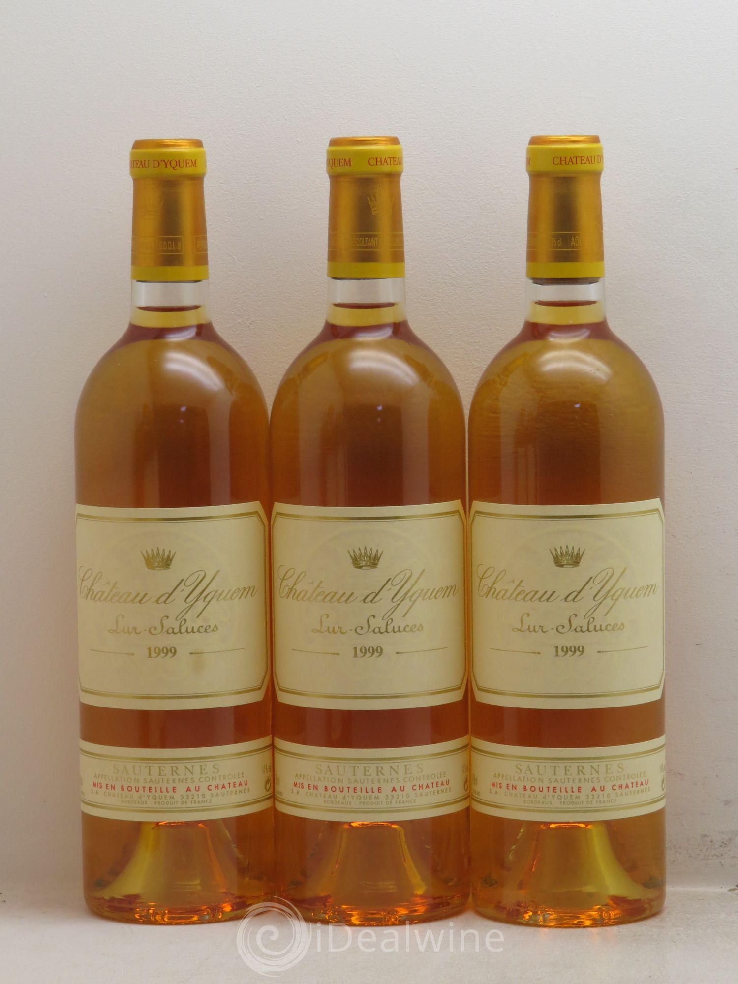 Château d' Yquem 1er Cru Classé Supérieur 1999 - Lotto di 6 bottiglie - 1