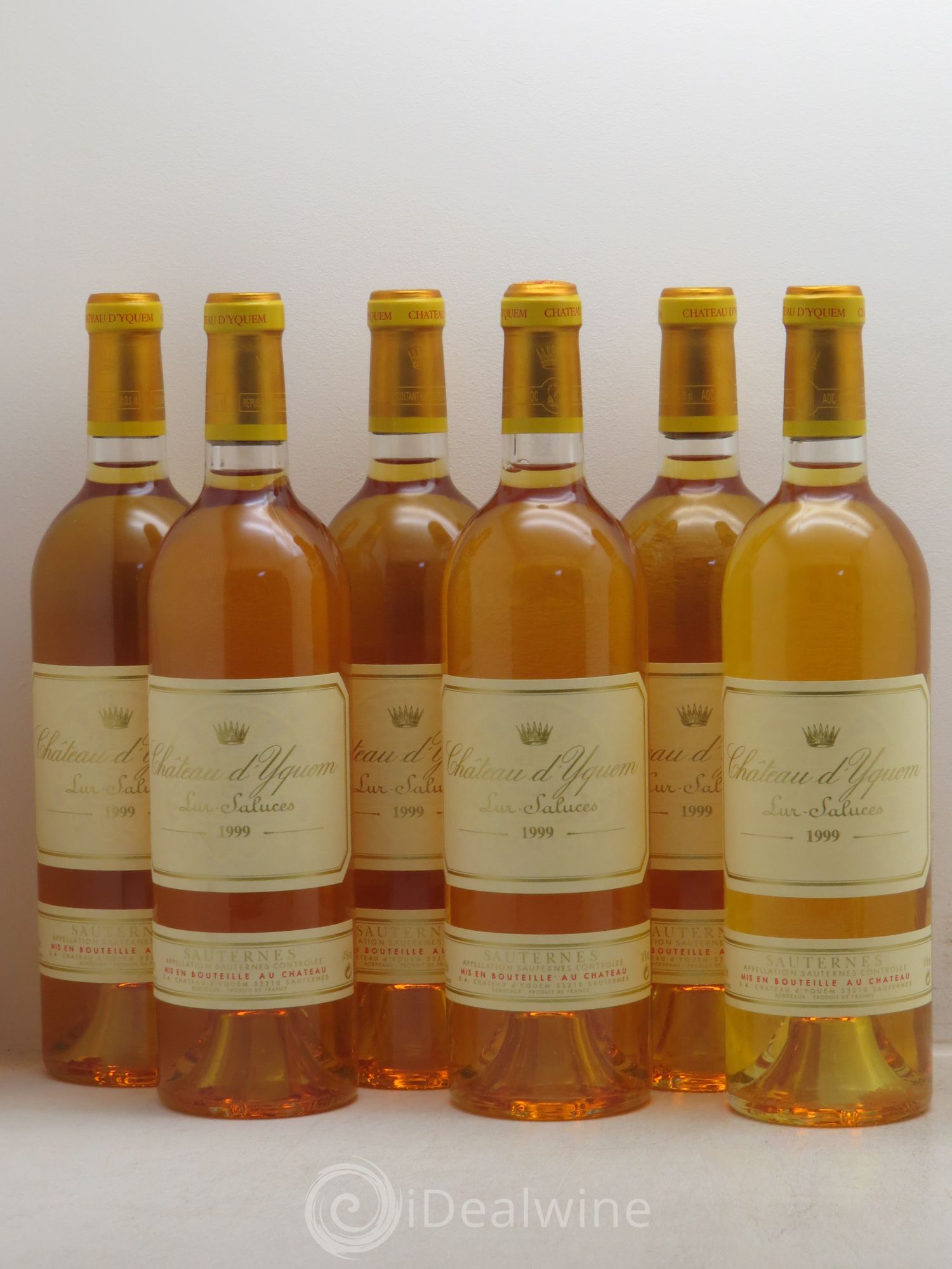 Château d' Yquem 1er Cru Classé Supérieur 1999 - Lotto di 6 bottiglie - 0