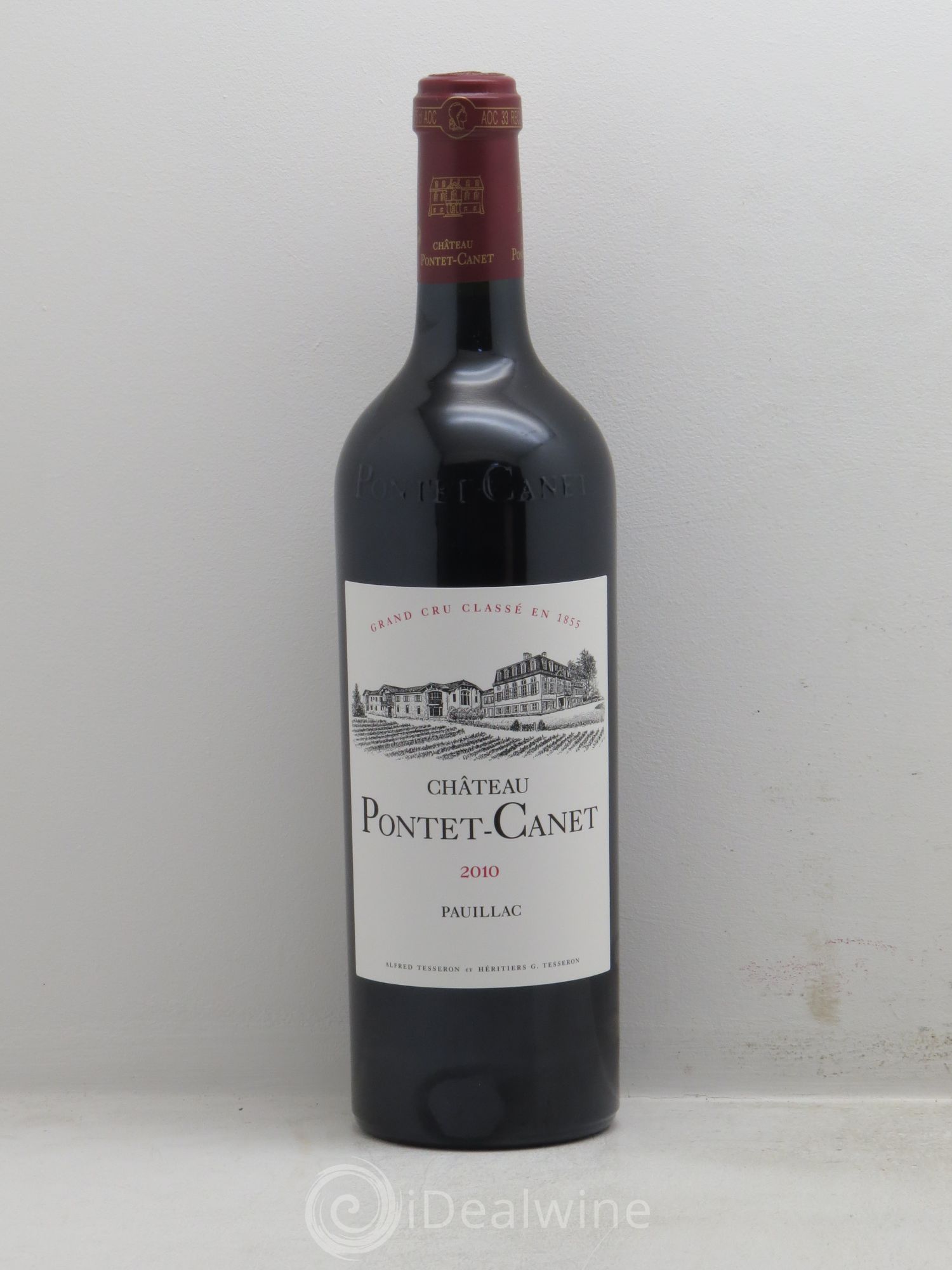 Château Pontet Canet 5ème Grand Cru Classé 2010 - Lot de 6 bouteilles - 0