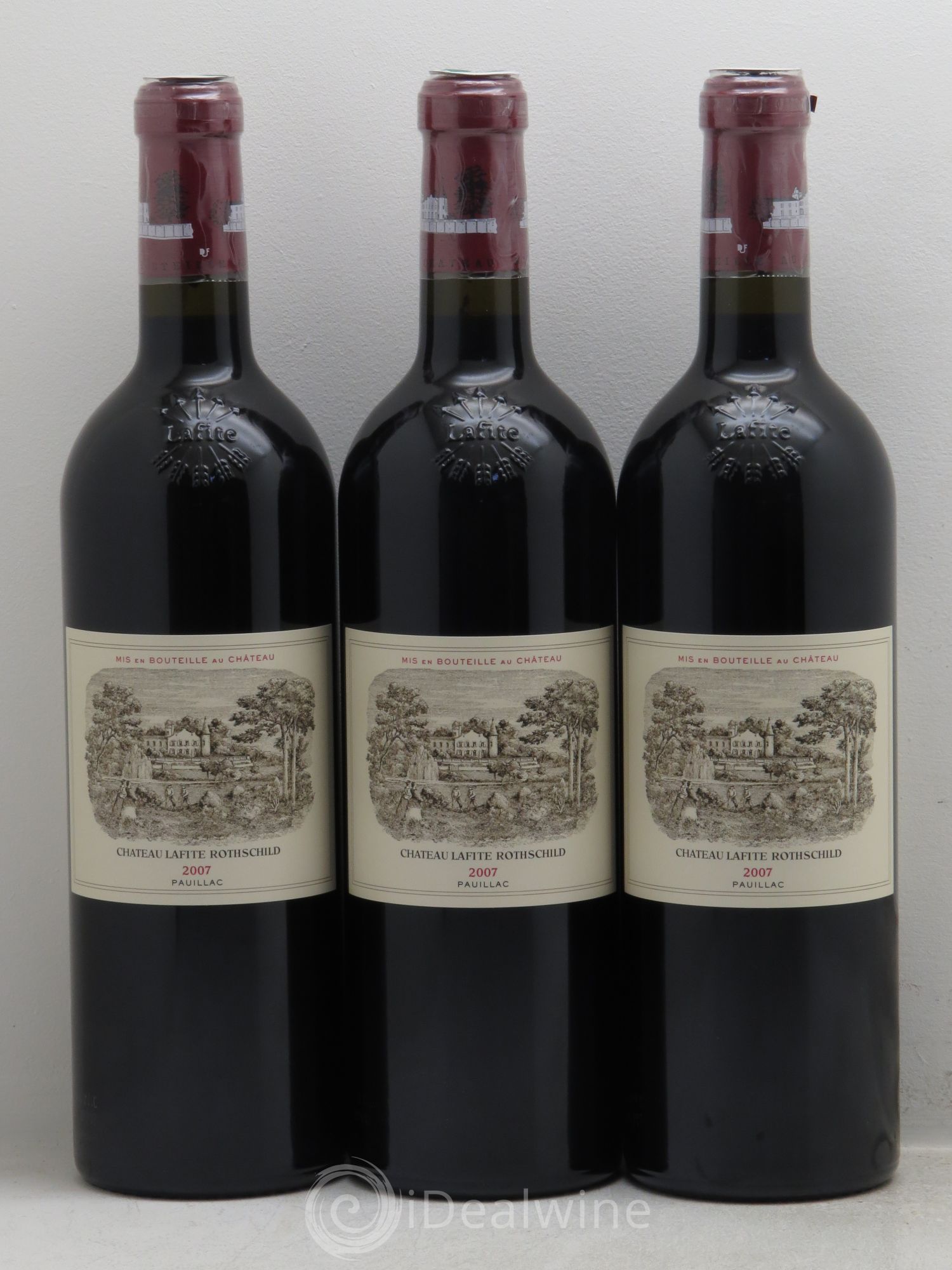 Château Lafite Rothschild 1er Grand Cru Classé 2007 - Lot de 6 bouteilles - 1
