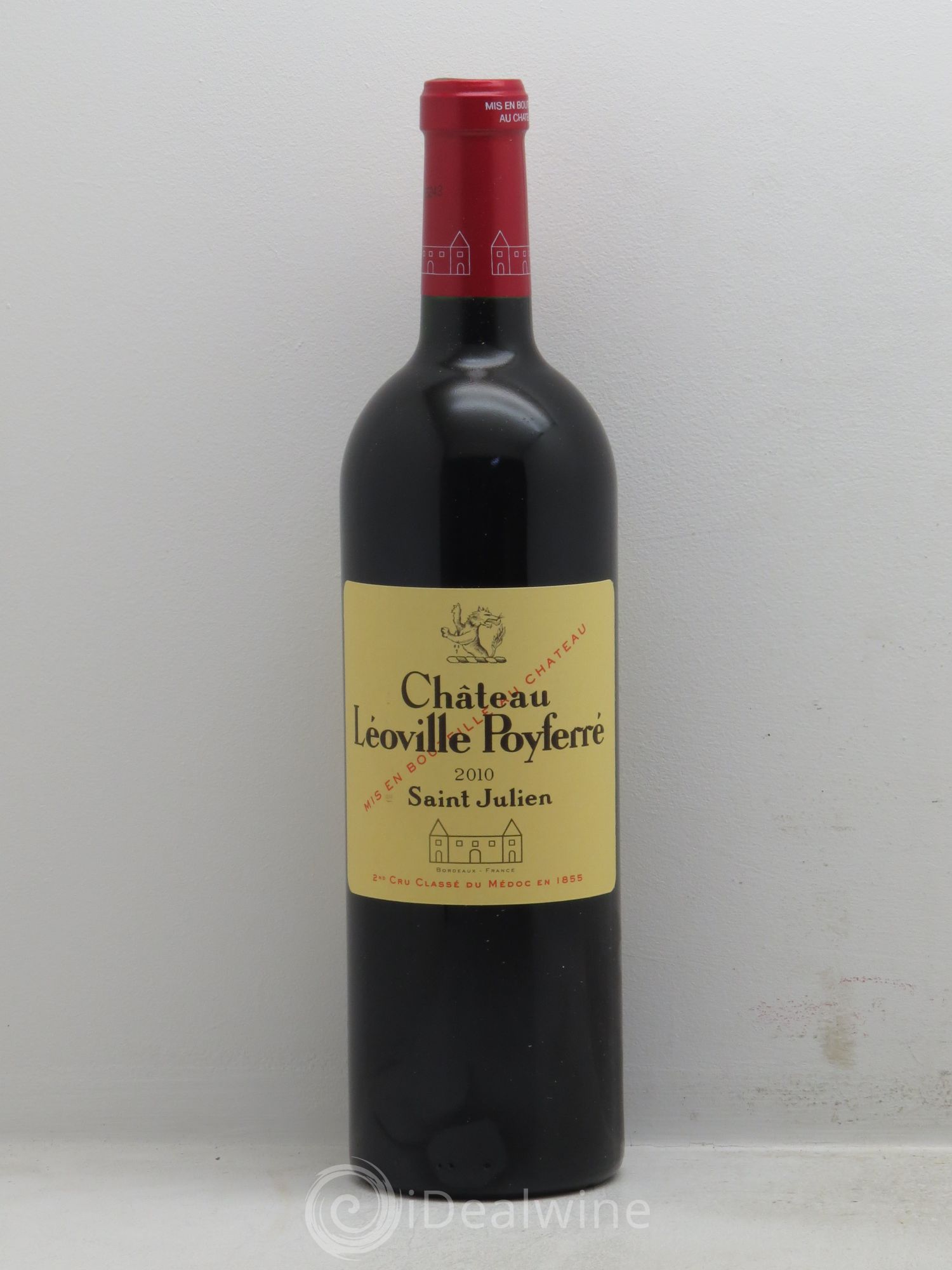 Château Léoville Poyferré 2ème Grand Cru Classé 2010 - Lot de 6 bouteilles - 0
