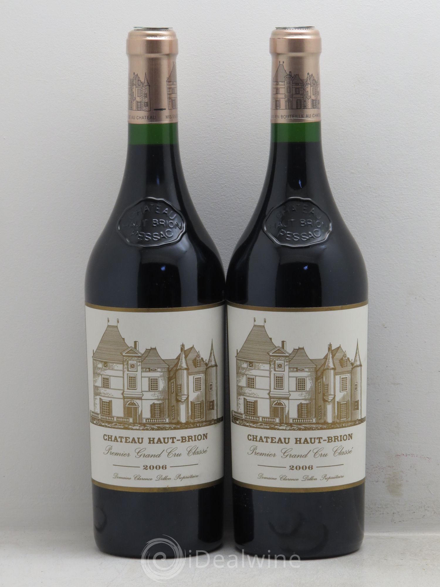 Château Haut Brion 1er Grand Cru Classé 2006 - Lot de 2 bouteilles - 0