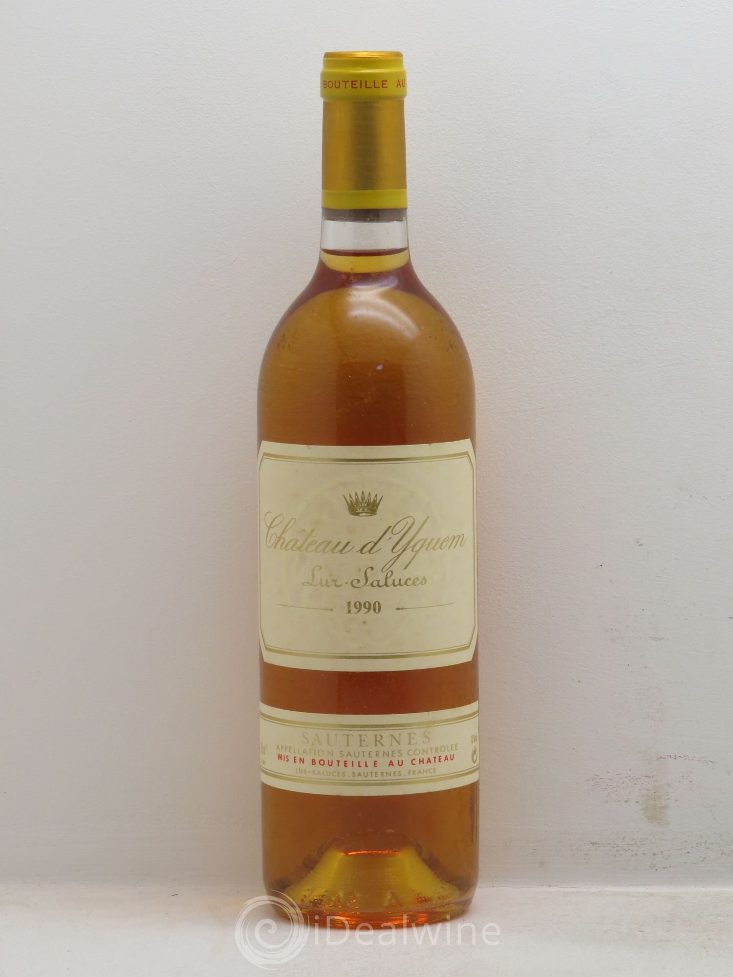 Château d' Yquem 1er Cru Classé Supérieur 1990 - Lotto di 1 bottiglia - 0