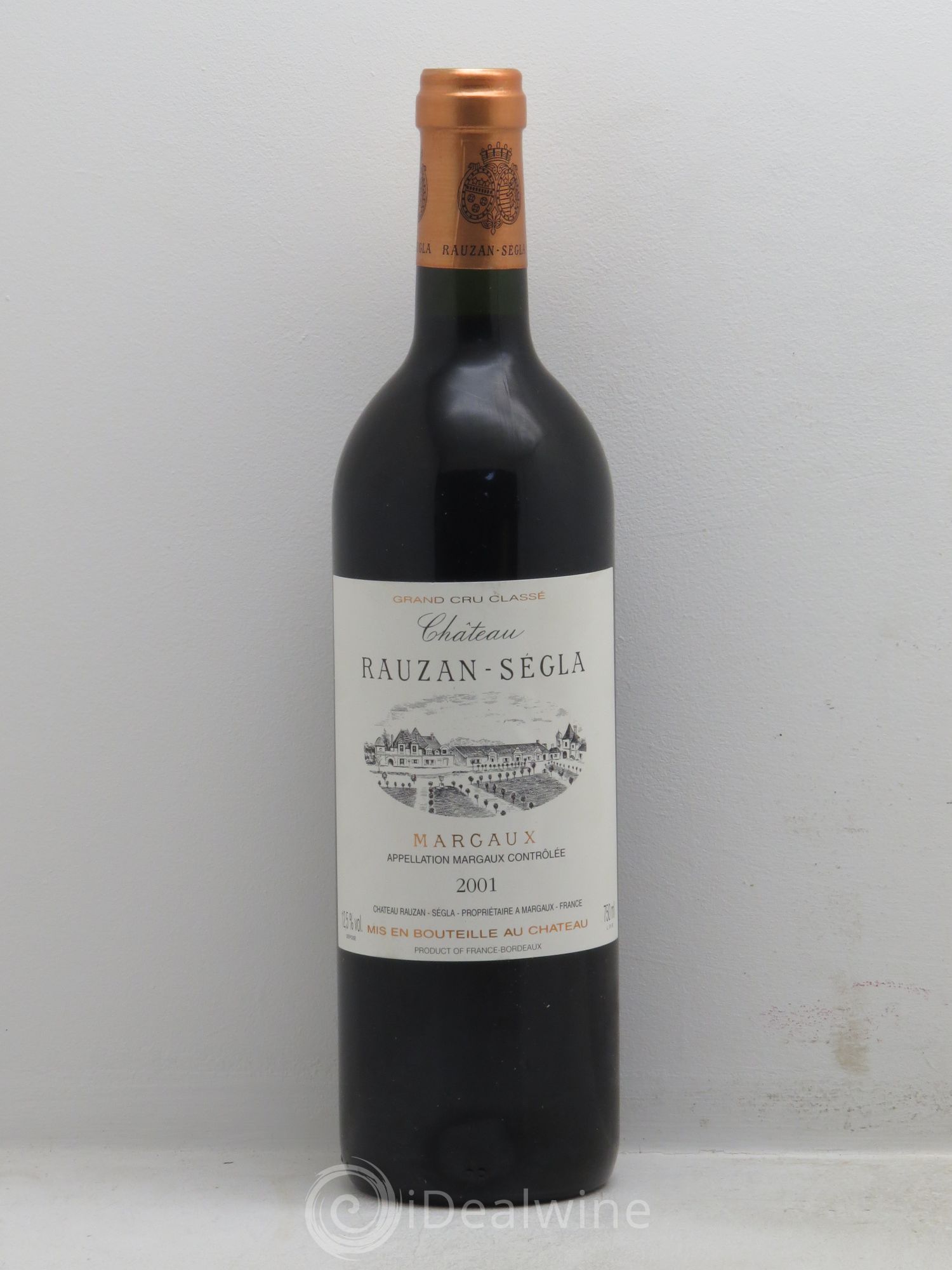 Château Rauzan Ségla Grand Cru Classé 2001 - Lot de 1 bouteille - 0