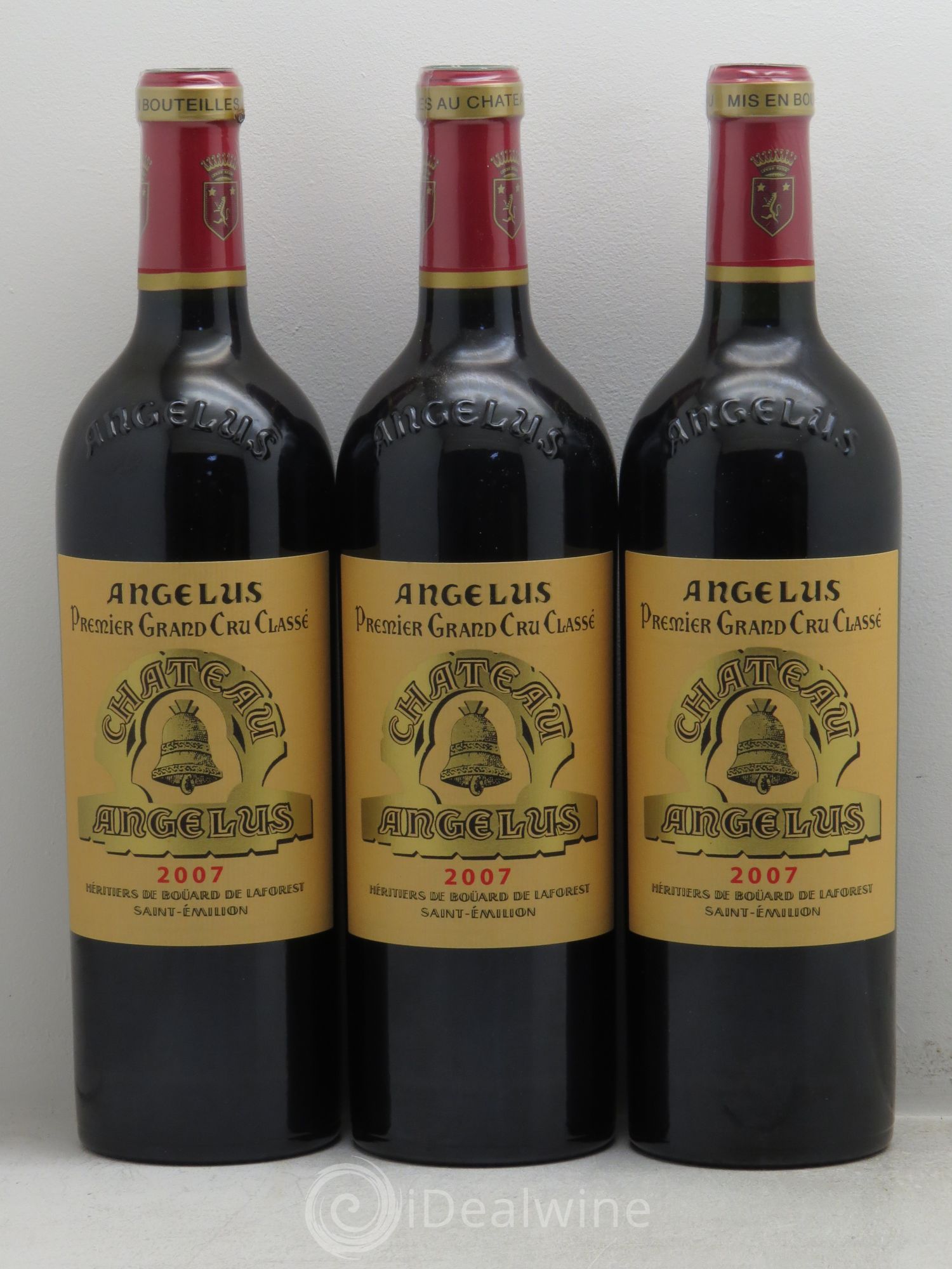 Château Angélus 1er Grand Cru Classé A 2007 - Lot de 6 bouteilles - 1