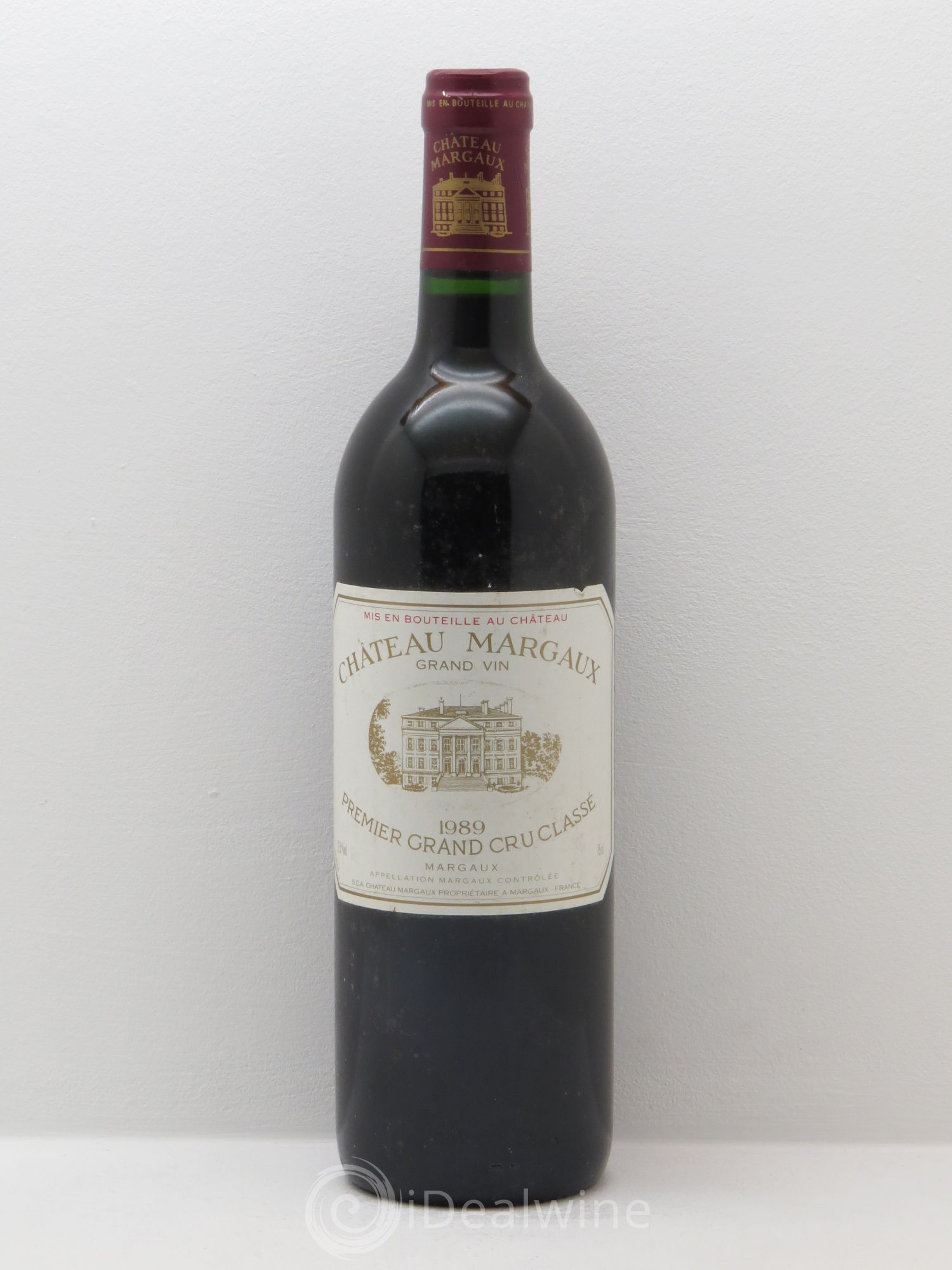 Château Margaux 1er Grand Cru Classé 1989 - Lot de 1 bouteille - 0