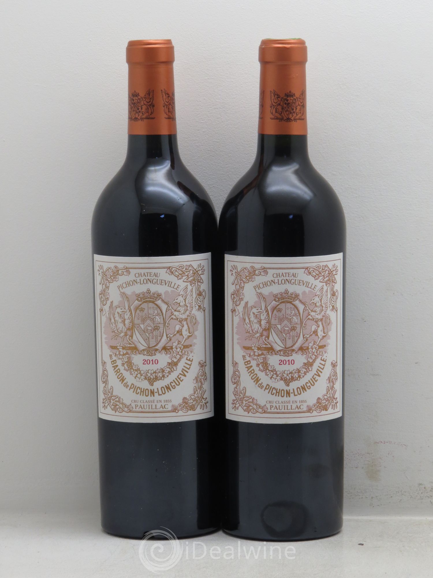 Pichon Longueville Baron 2ème Grand Cru Classé 2010 - Lot de 2 bouteilles - 0