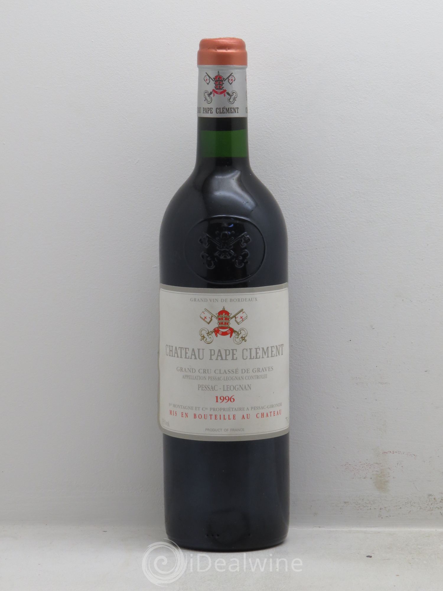Château Pape Clément Cru Classé de Graves 1996 - Lot de 1 bouteille - 0