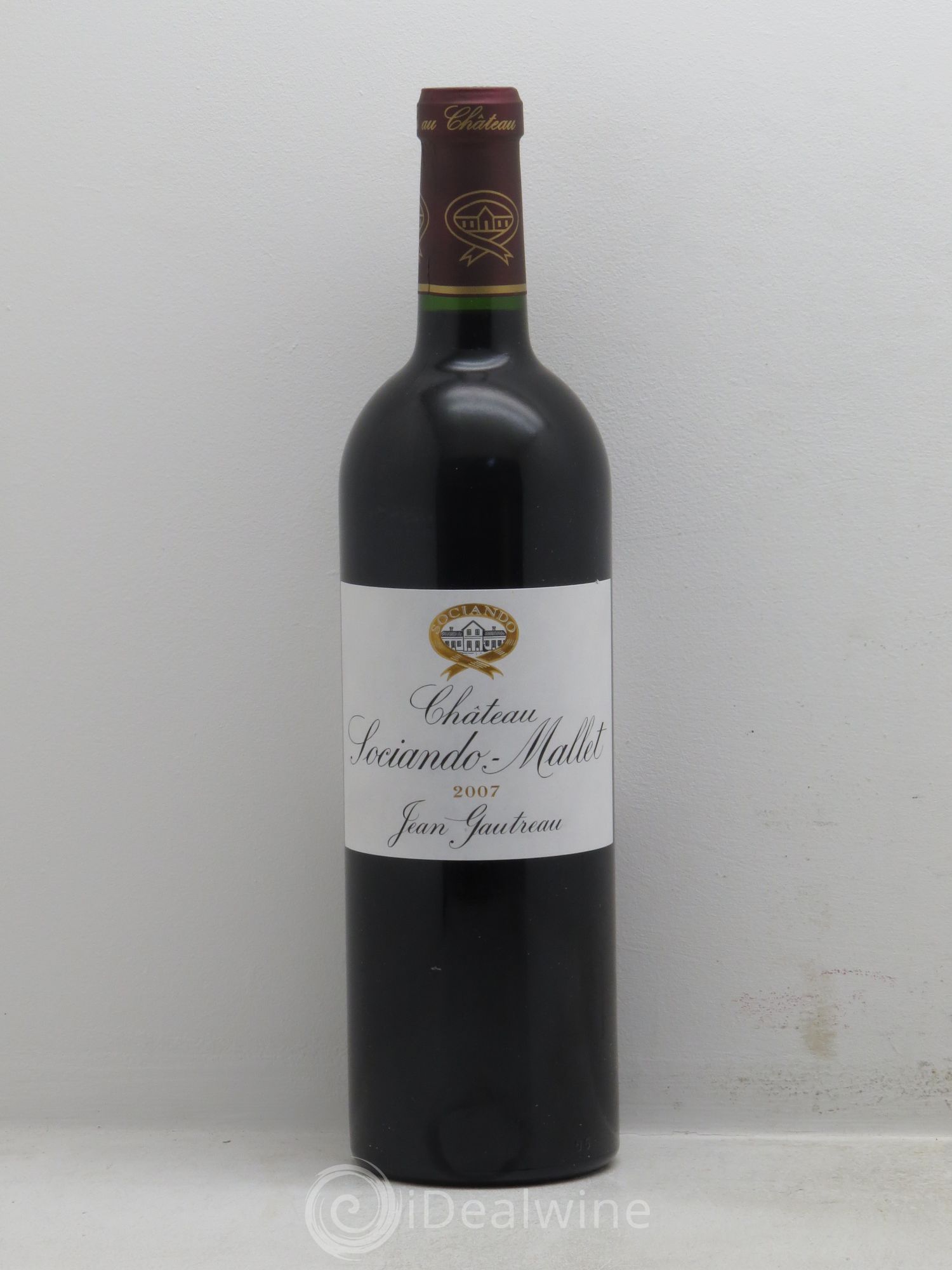 Château Sociando Mallet 2007 - Lot de 6 bouteilles - 0