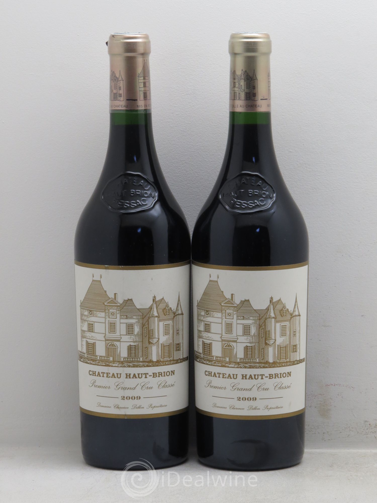 Château Haut Brion 1er Grand Cru Classé 2009 - Lot de 2 bouteilles - 0