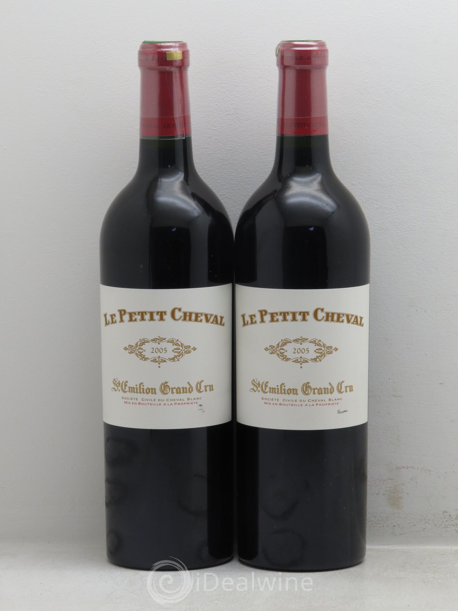 Le Petit Cheval Second Vin 2005 - Lot de 2 bouteilles - 0