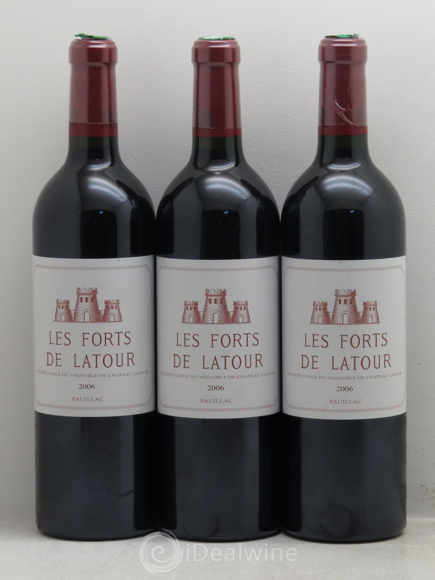 Les Forts de Latour Second Vin 2006 - Lot de 3 bouteilles - 0