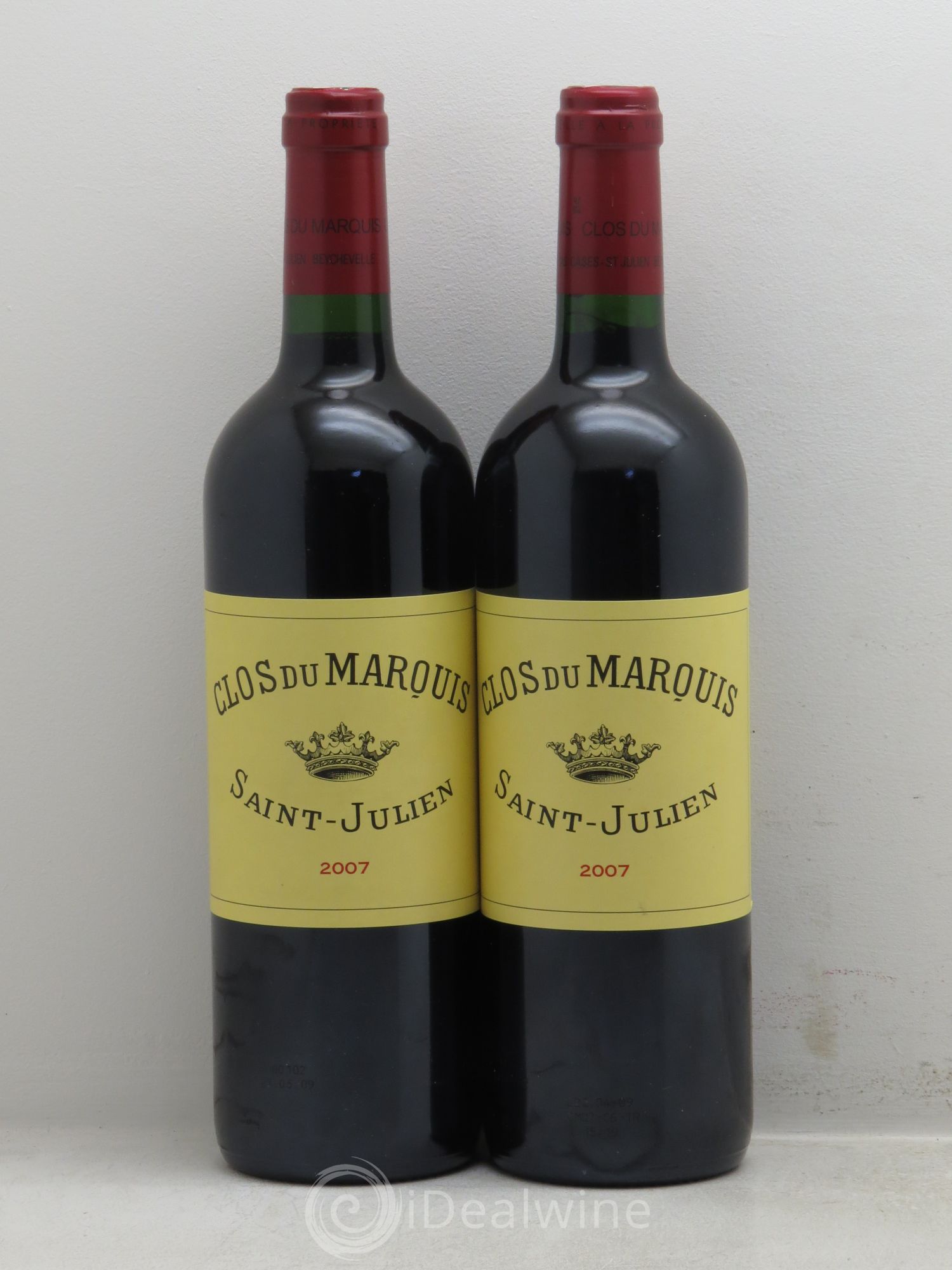 Clos du Marquis 2007 - Lot de 2 bouteilles - 0