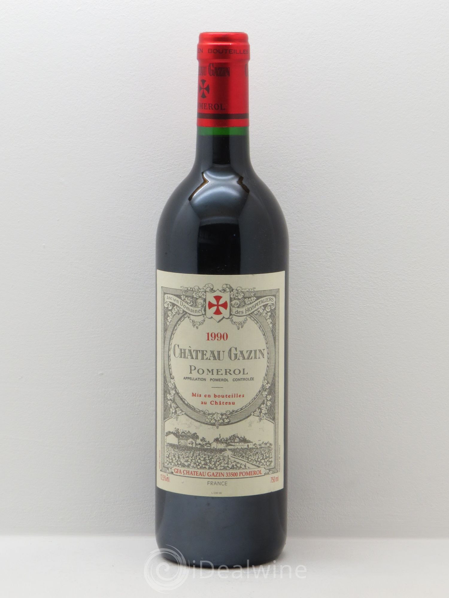 Château Gazin 1990 - Lot de 1 bouteille - 0