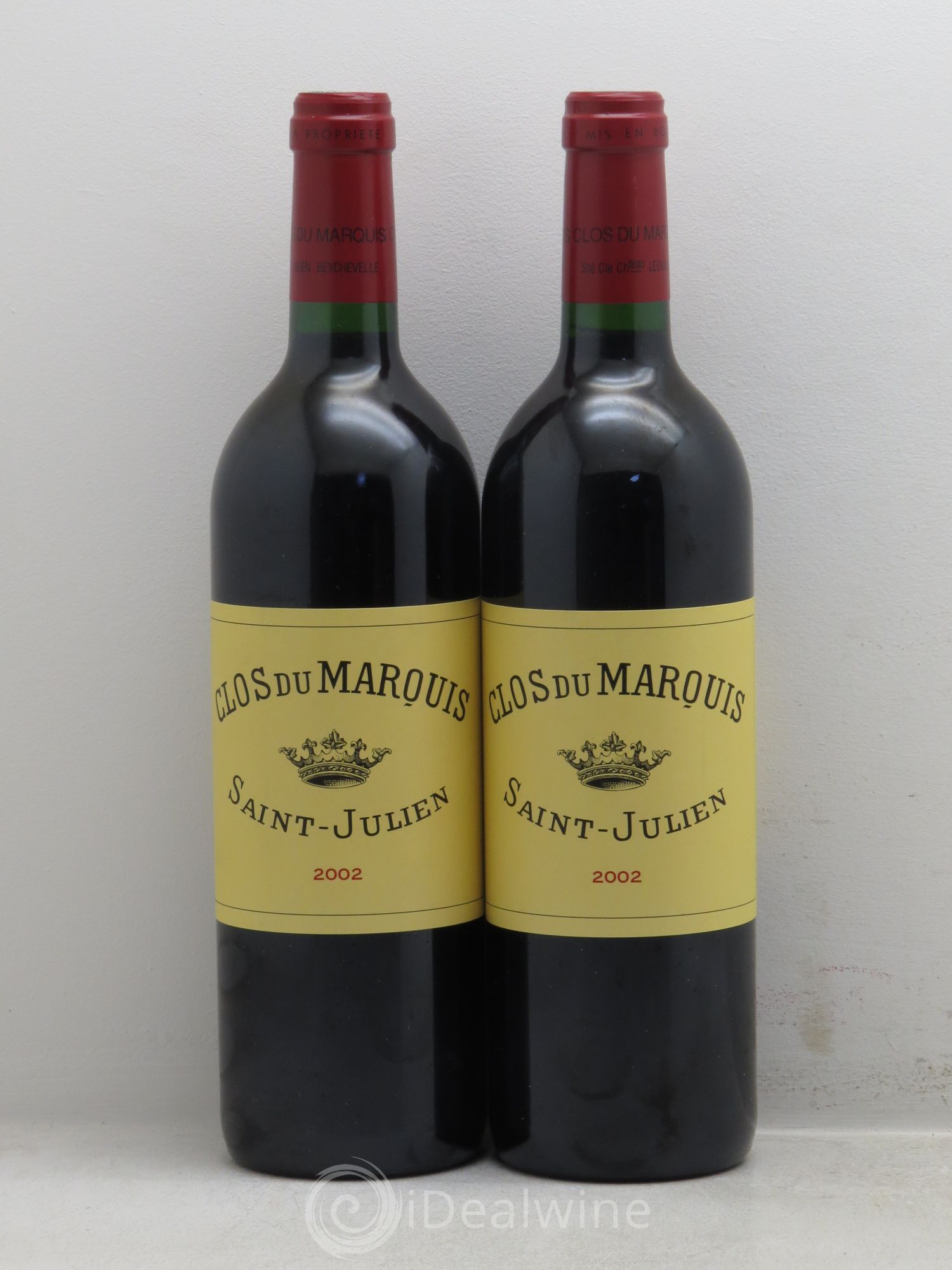 Clos du Marquis 2002 - Lot de 2 bouteilles - 0