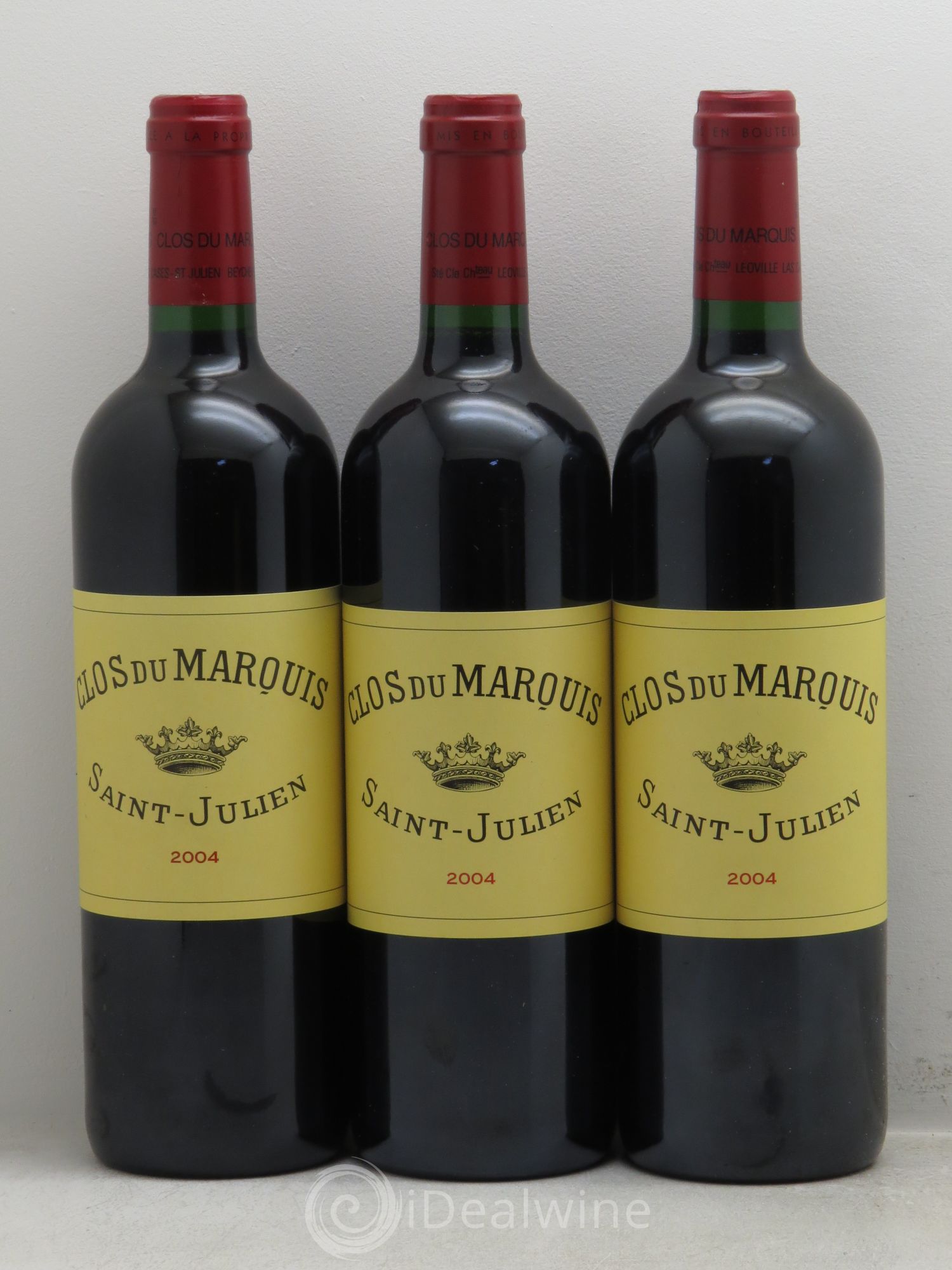 Clos du Marquis 2004 - Lot de 3 bouteilles - 0