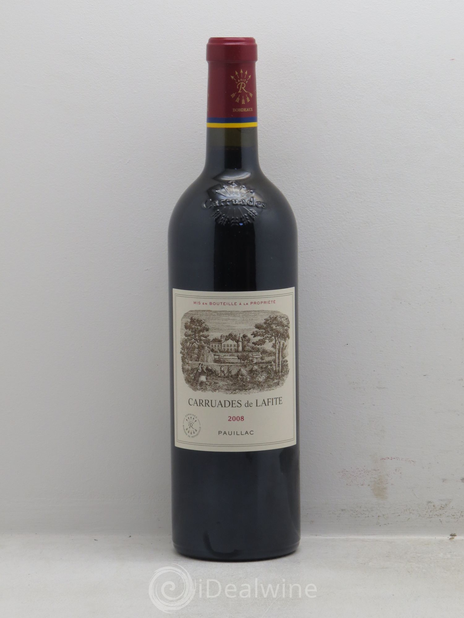 Carruades de Lafite Rothschild Second Vin 2008 - Lot de 6 bouteilles - 0