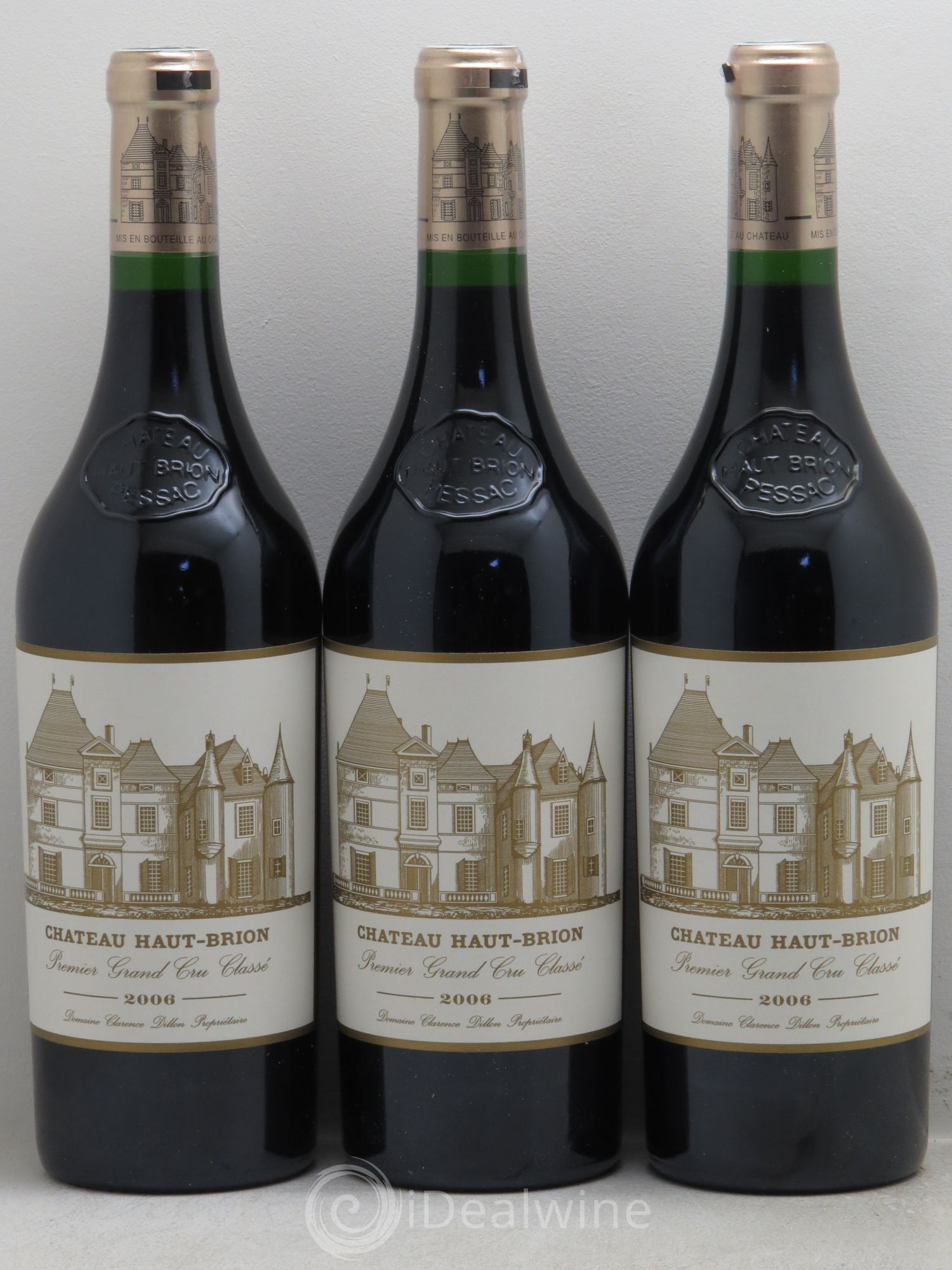 Château Haut Brion 1er Grand Cru Classé 2006 - Lot de 6 bouteilles - 1