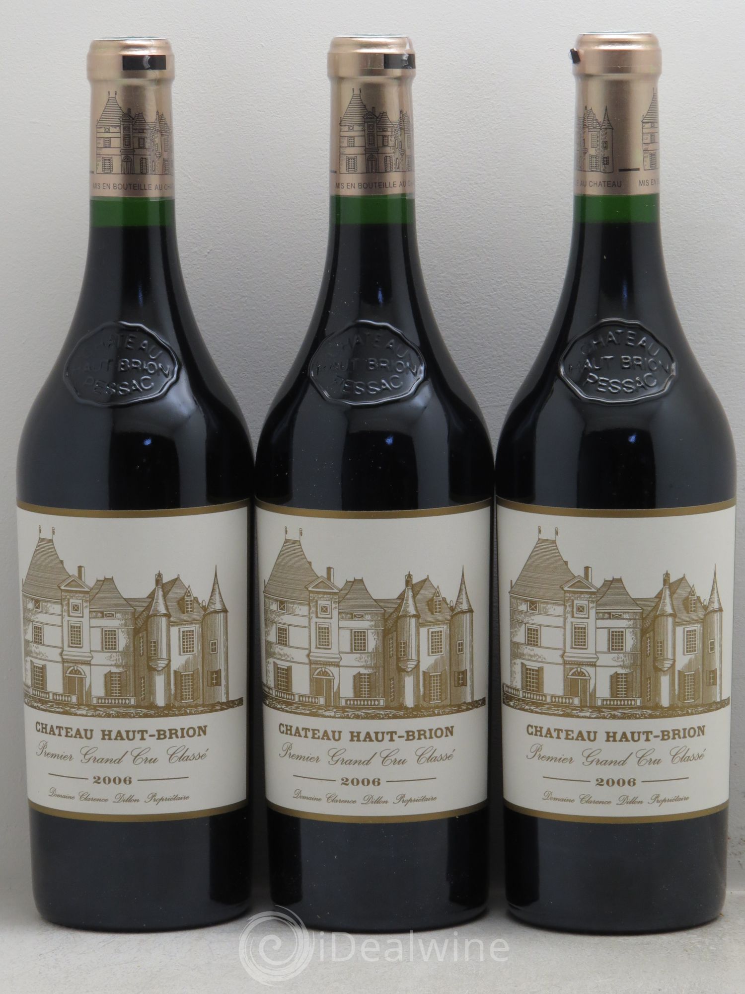 Château Haut Brion 1er Grand Cru Classé 2006 - Lot de 6 bouteilles - 2