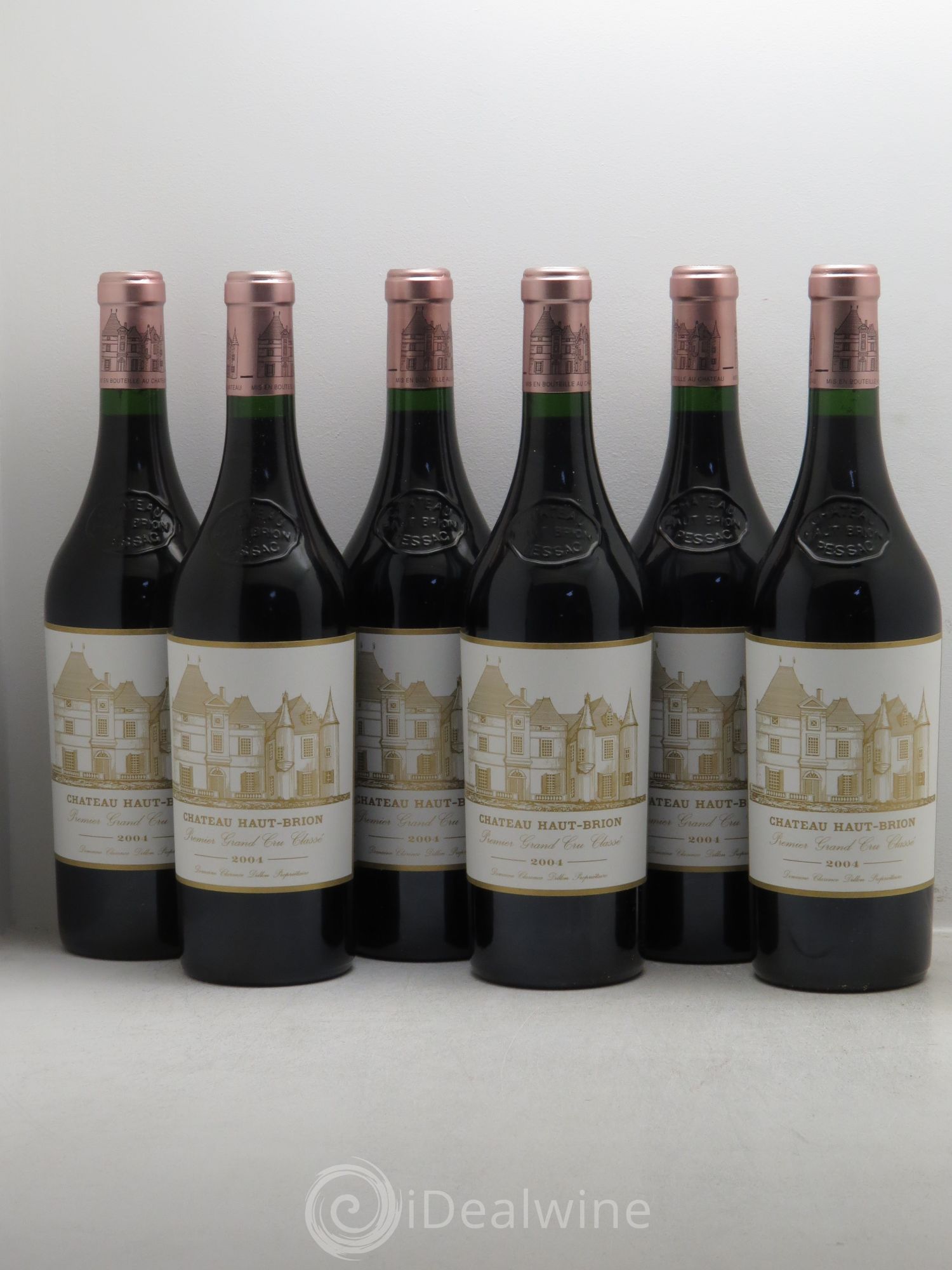Château Haut Brion 1er Grand Cru Classé 2004 - Lot de 6 bouteilles - 0